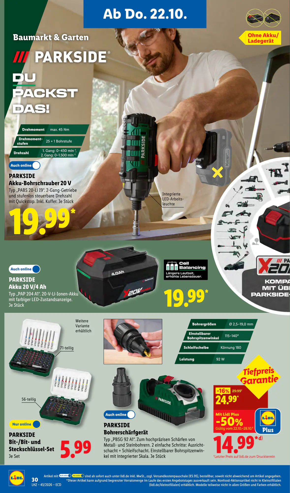 Lidl Prospekt (ab 19.10.2026) zum Blättern - Seite 46