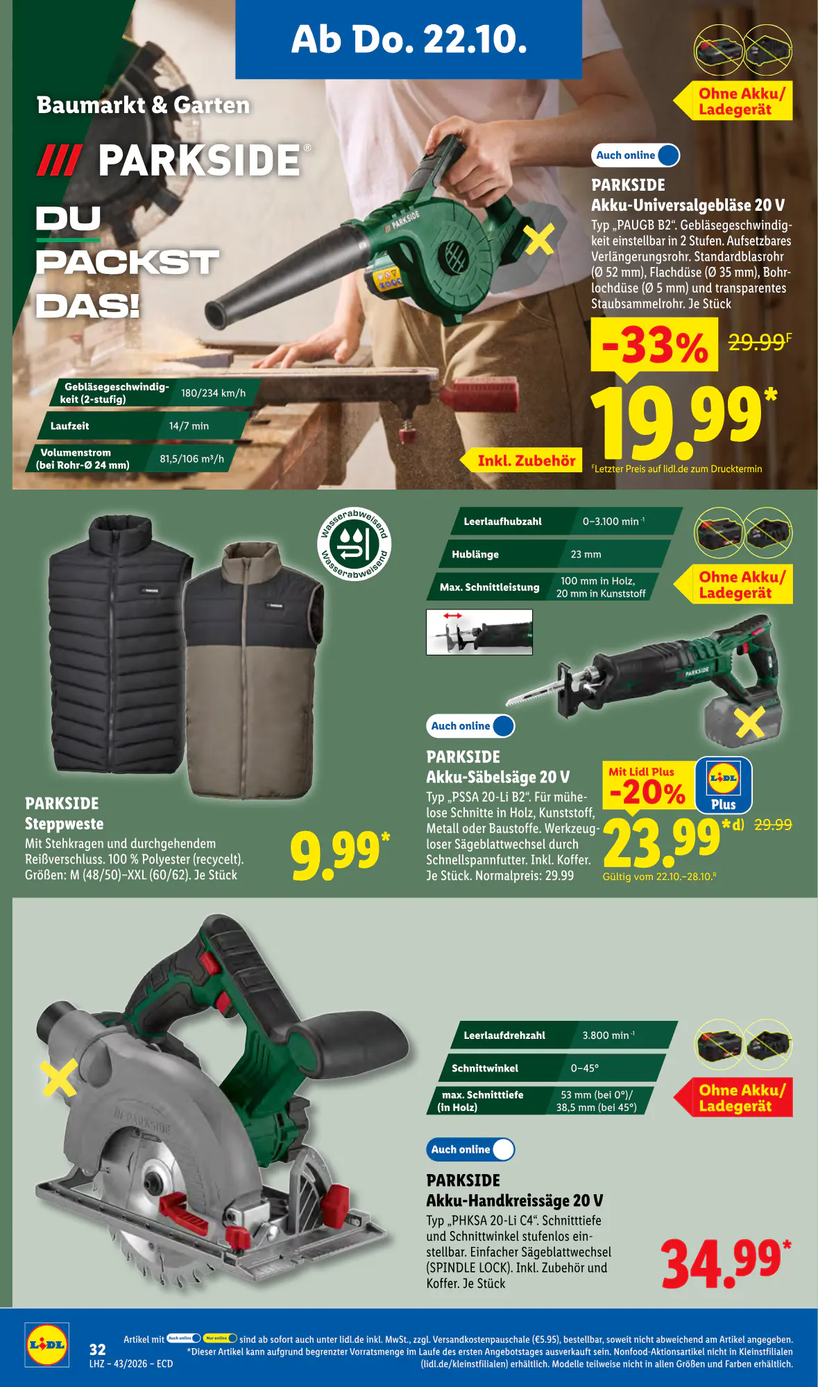 Lidl Prospekt (ab 19.10.2026) zum Blättern - Seite 48