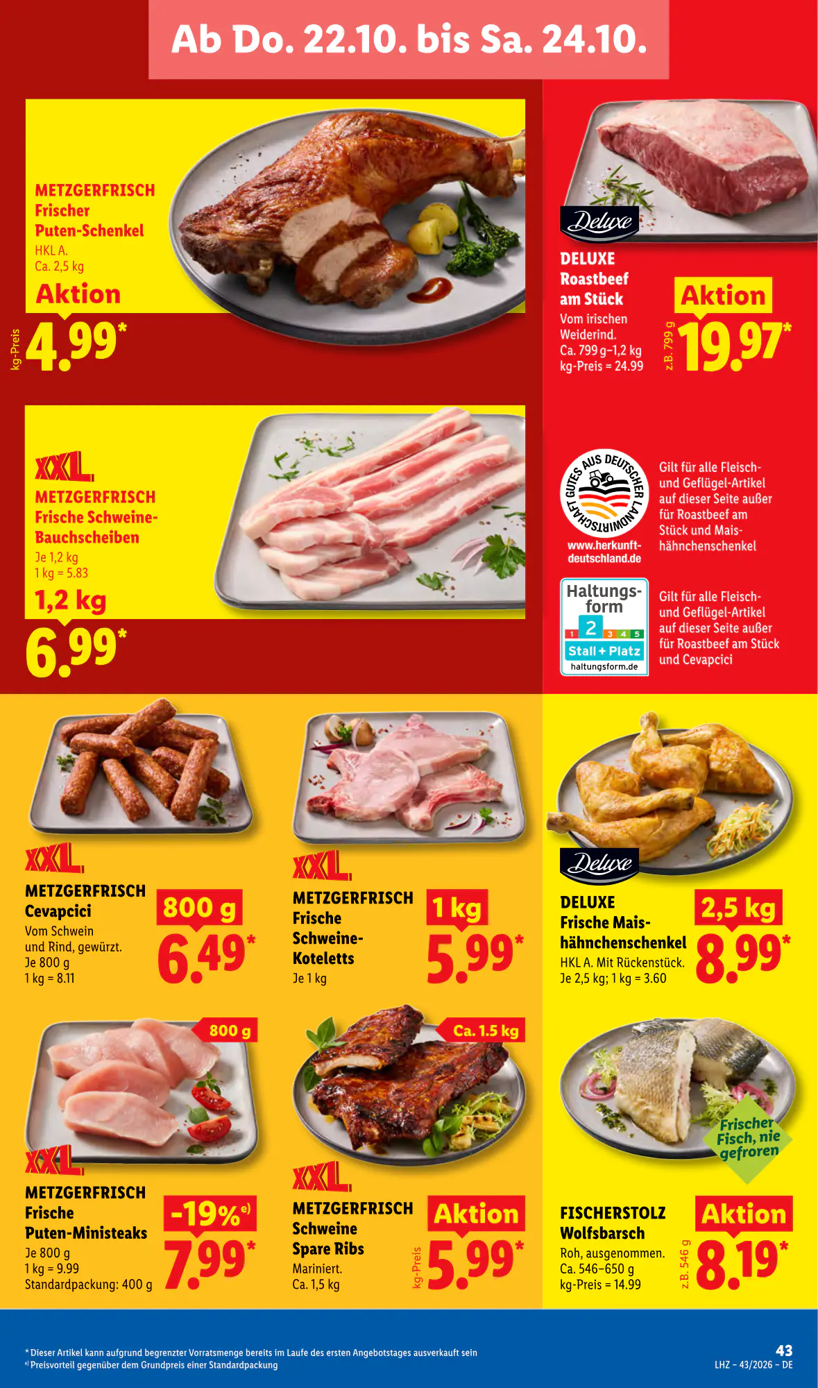 Lidl Prospekt (ab 19.10.2026) zum Blättern - Seite 61