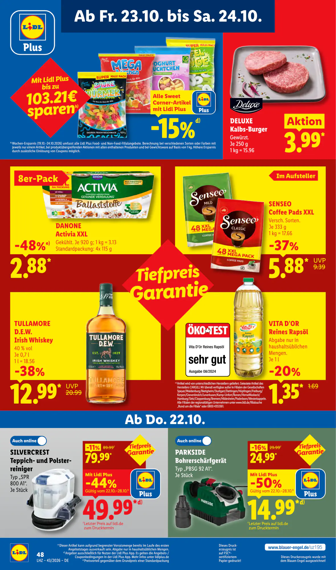 Lidl Prospekt (ab 19.10.2026) zum Blättern - Seite 72