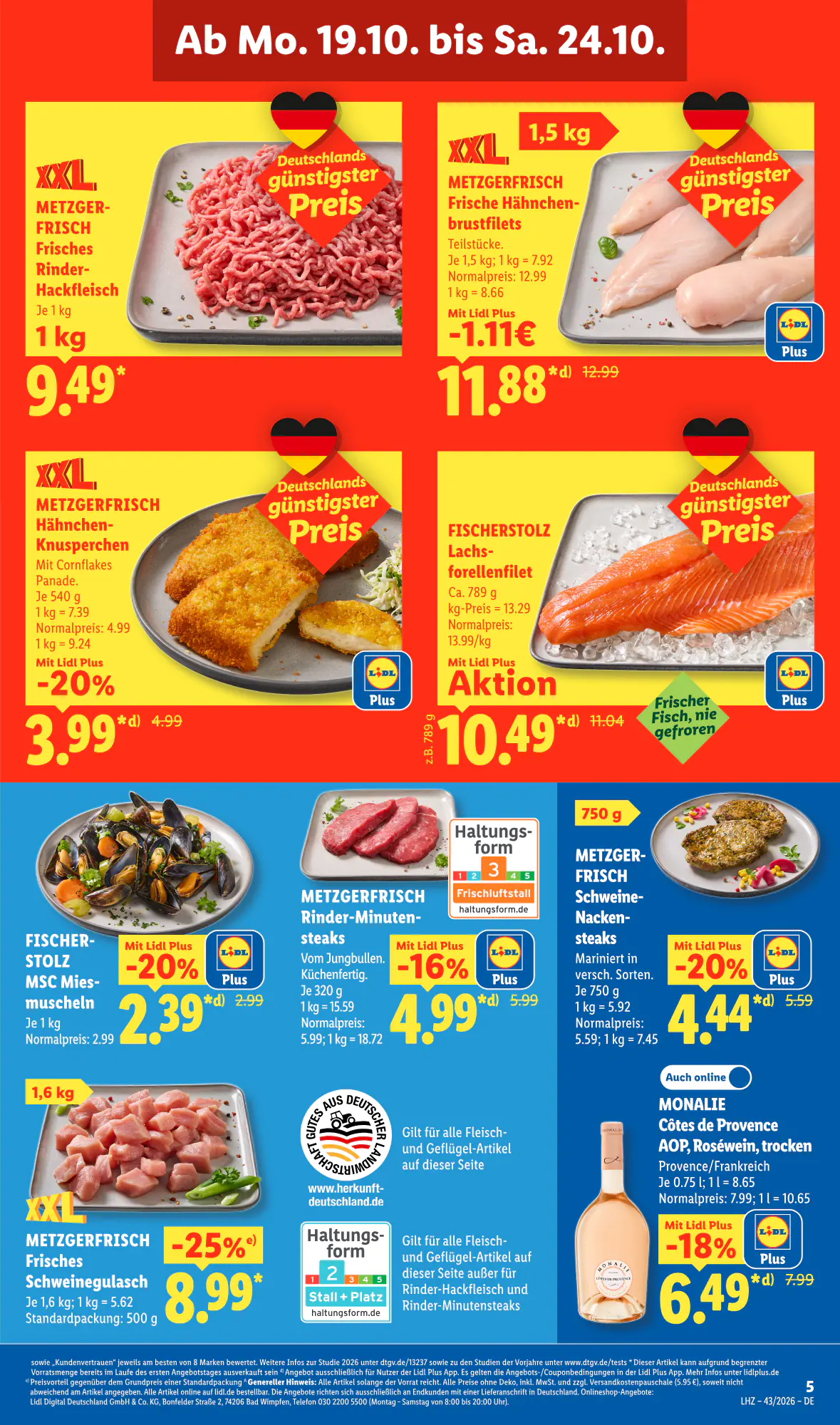 Lidl Prospekt (ab 19.10.2026) zum Blättern - Seite 11