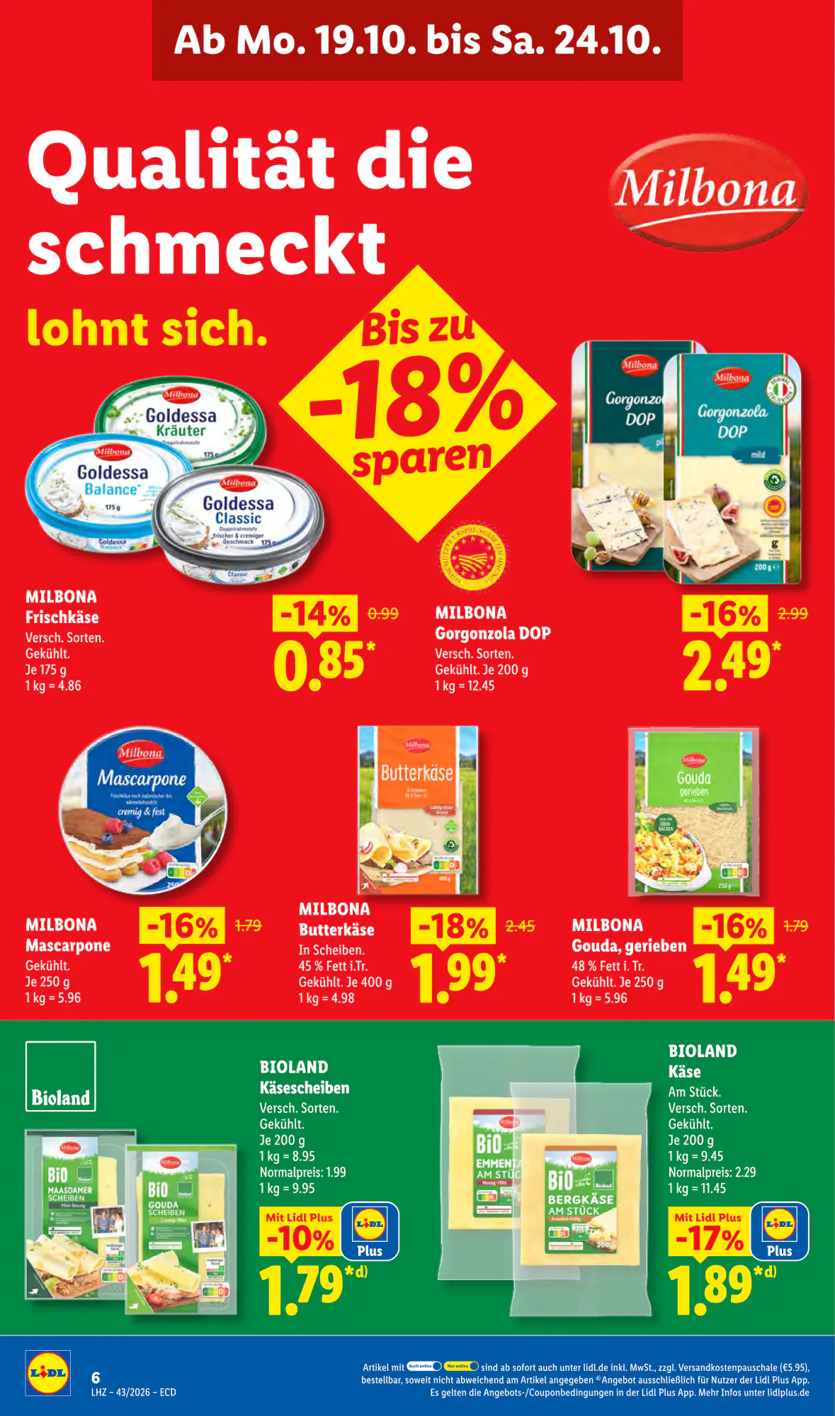 Lidl Prospekt (ab 19.10.2026) zum Blättern - Seite 12
