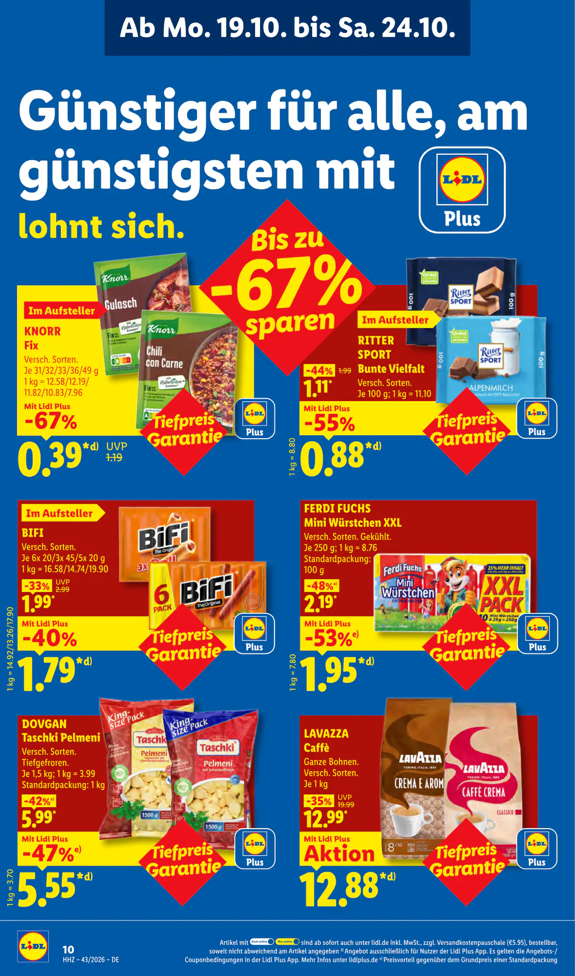 Lidl Prospekt (ab 19.10.2026) zum Blättern - Seite 20
