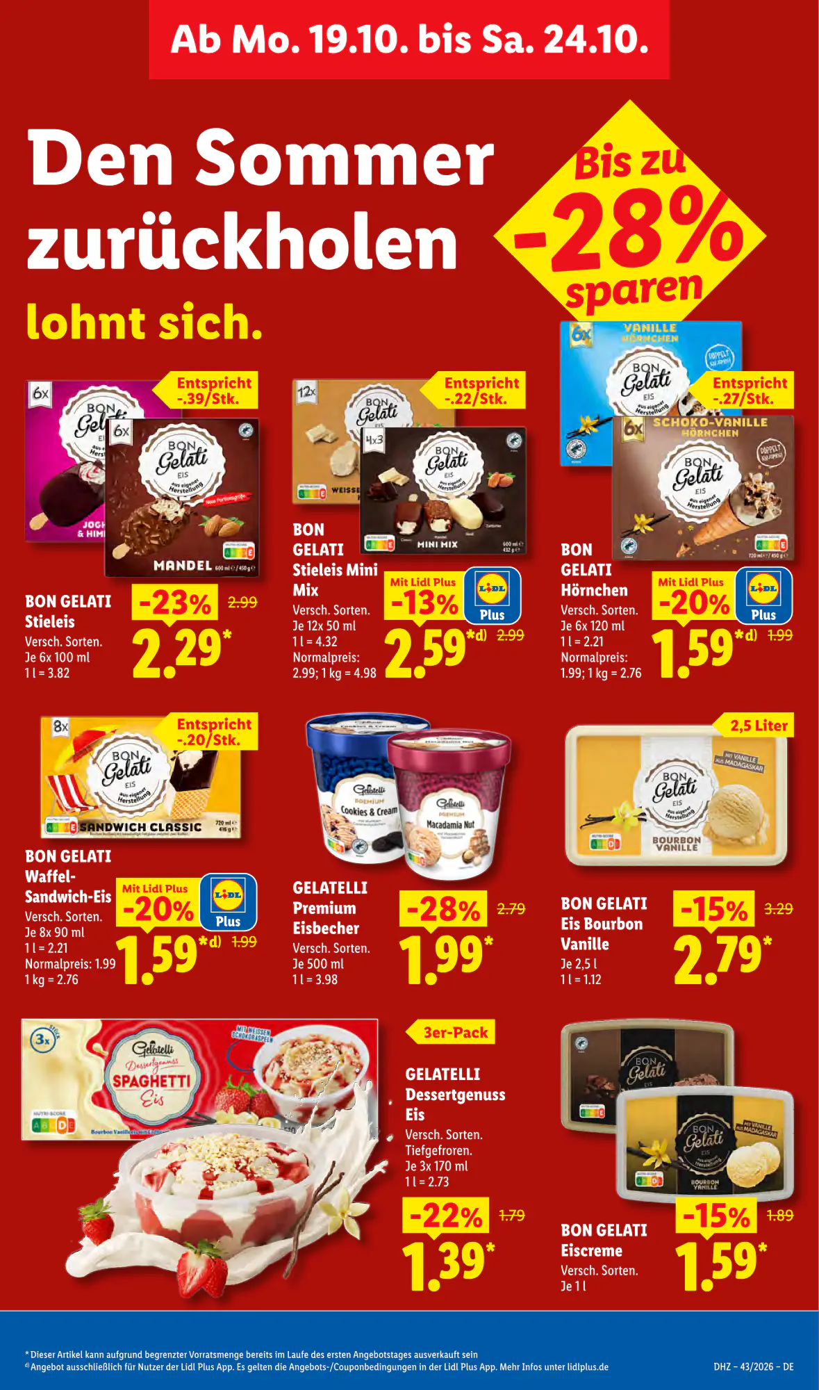 Lidl Prospekt (ab 19.10.2026) zum Blättern - Seite 25