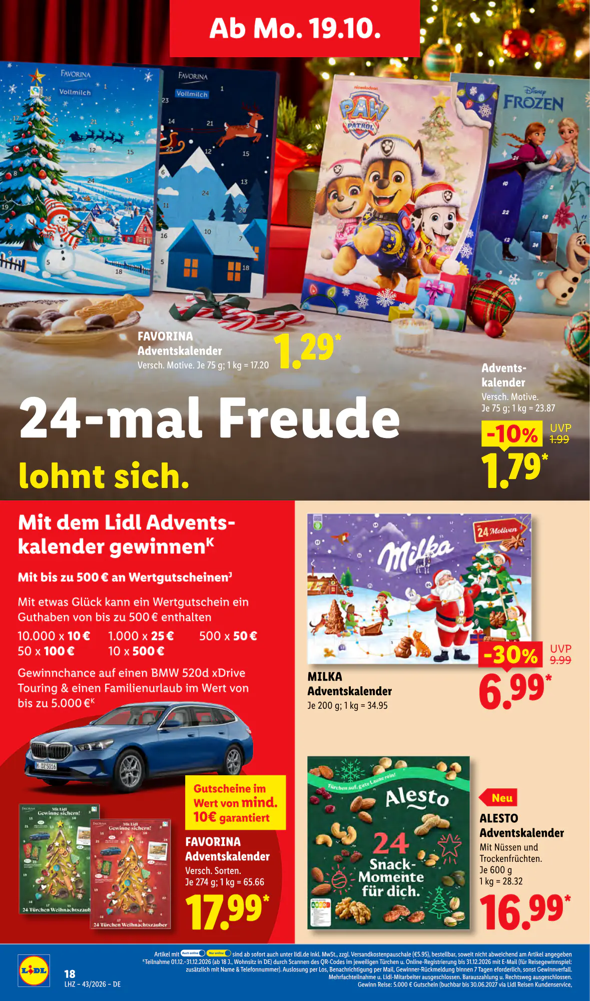 Lidl Prospekt (ab 19.10.2026) zum Blättern - Seite 32