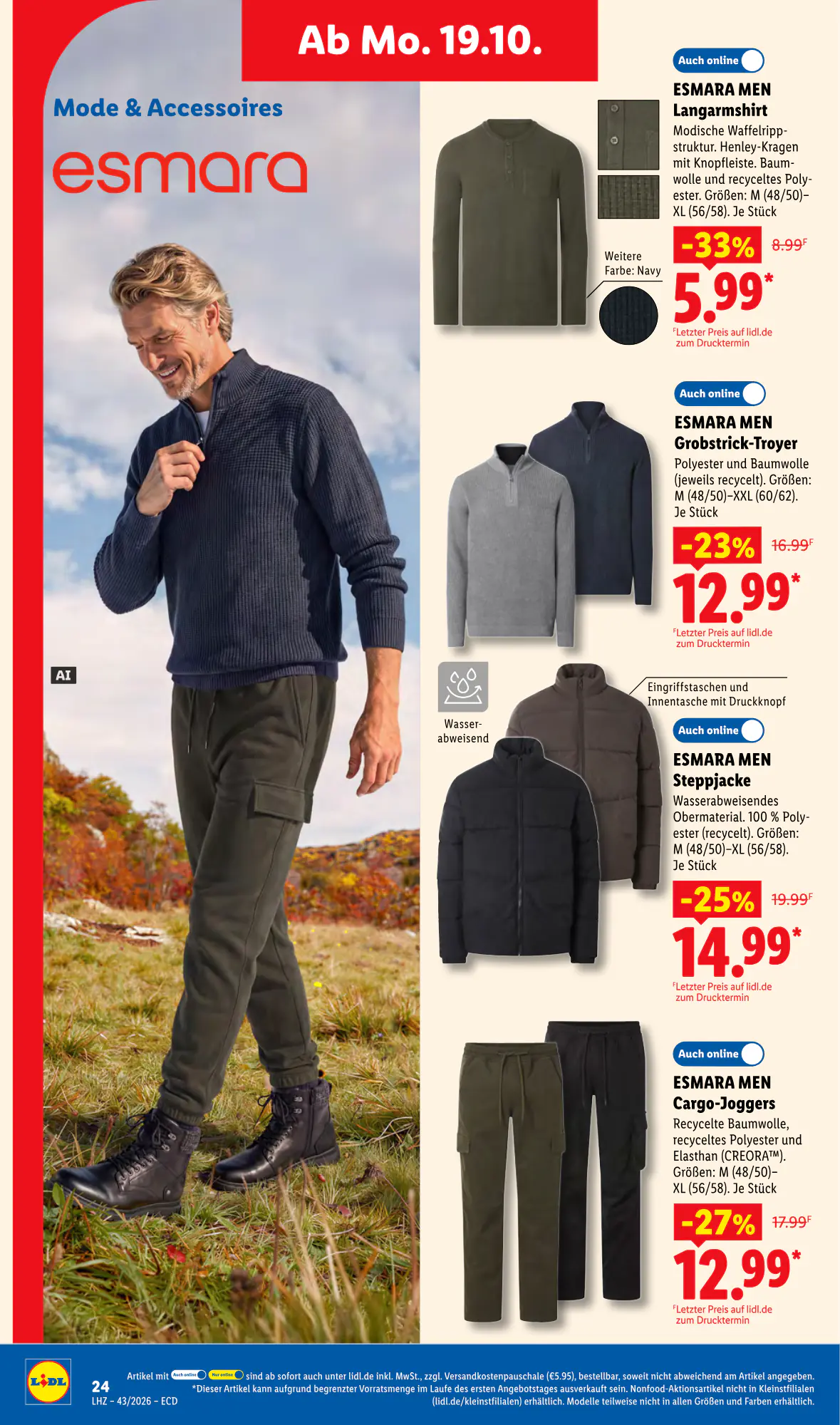Lidl Prospekt (ab 19.10.2026) zum Blättern - Seite 38