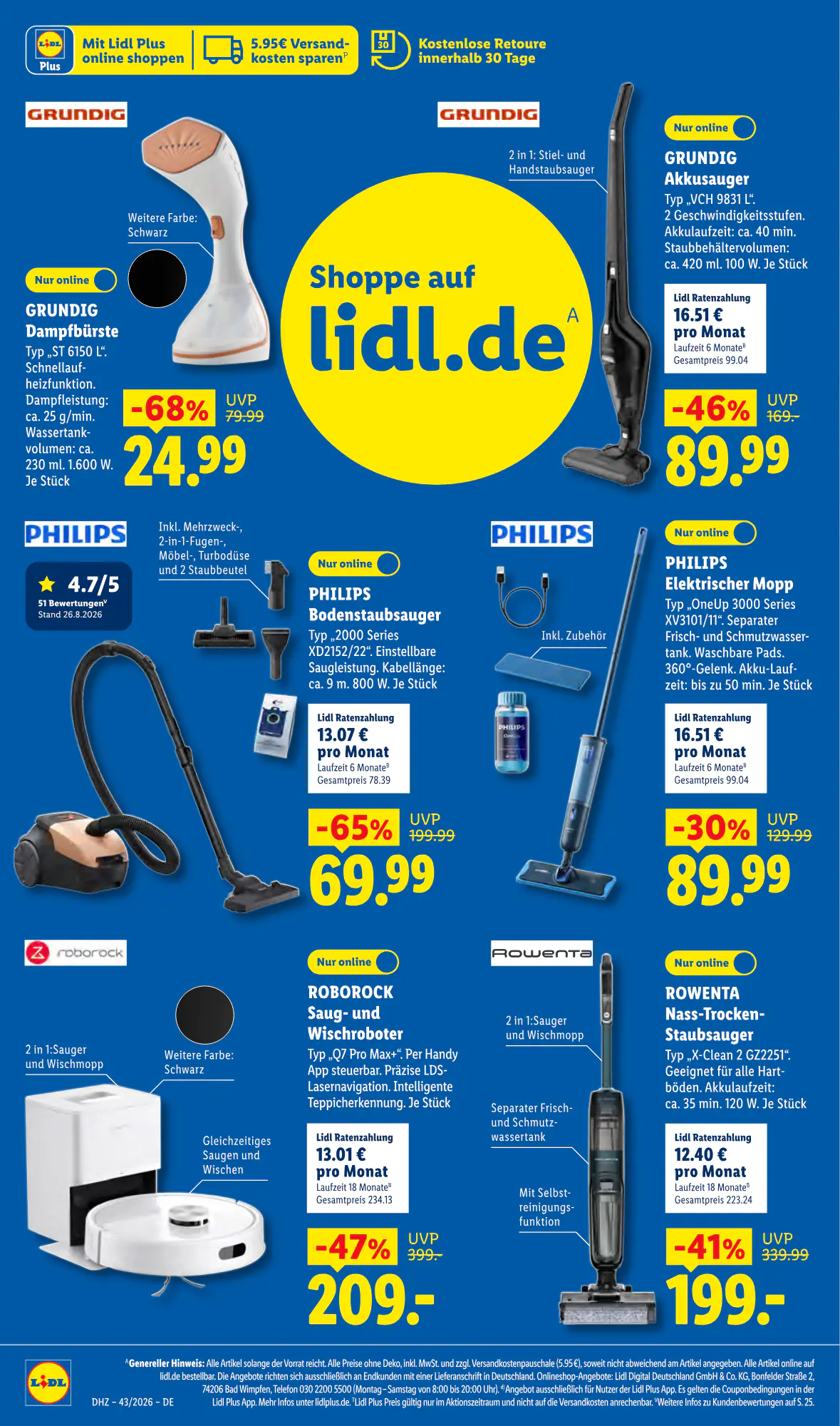 Lidl Prospekt (ab 19.10.2026) zum Blättern - Seite 44