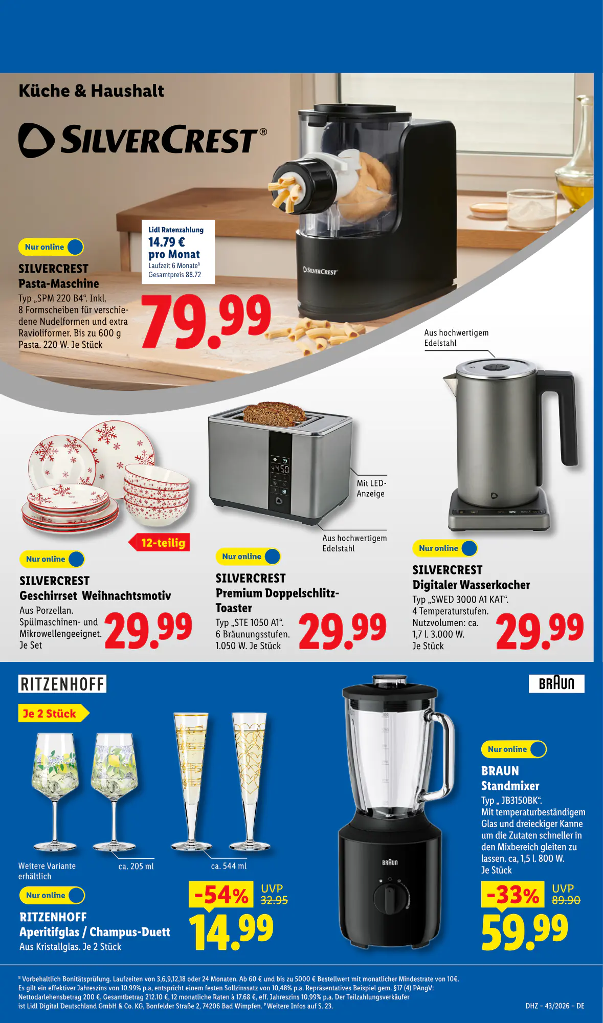Lidl Prospekt (ab 19.10.2026) zum Blättern - Seite 45
