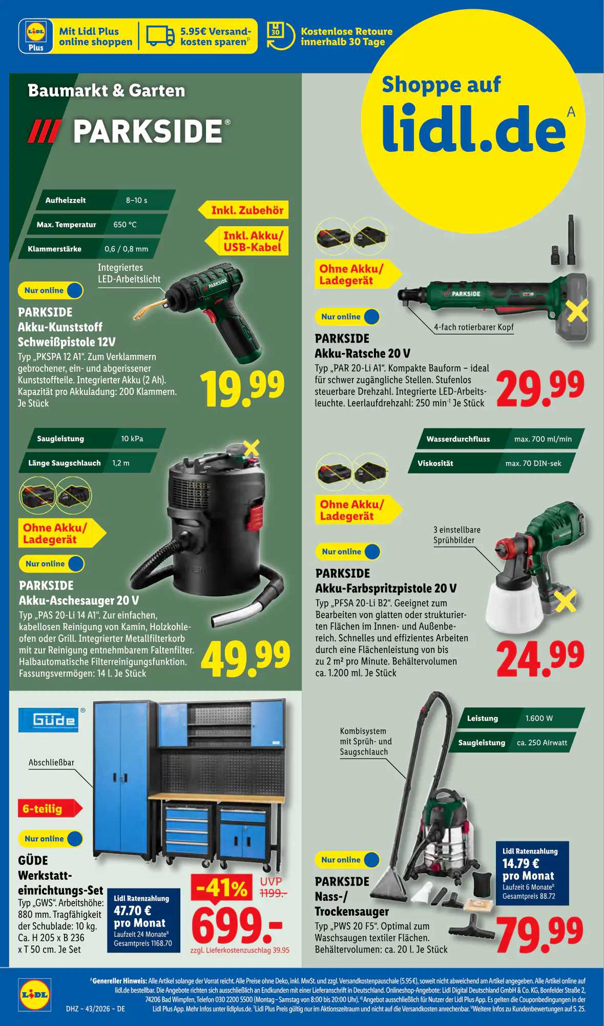 Lidl Prospekt (ab 19.10.2026) zum Blättern - Seite 50