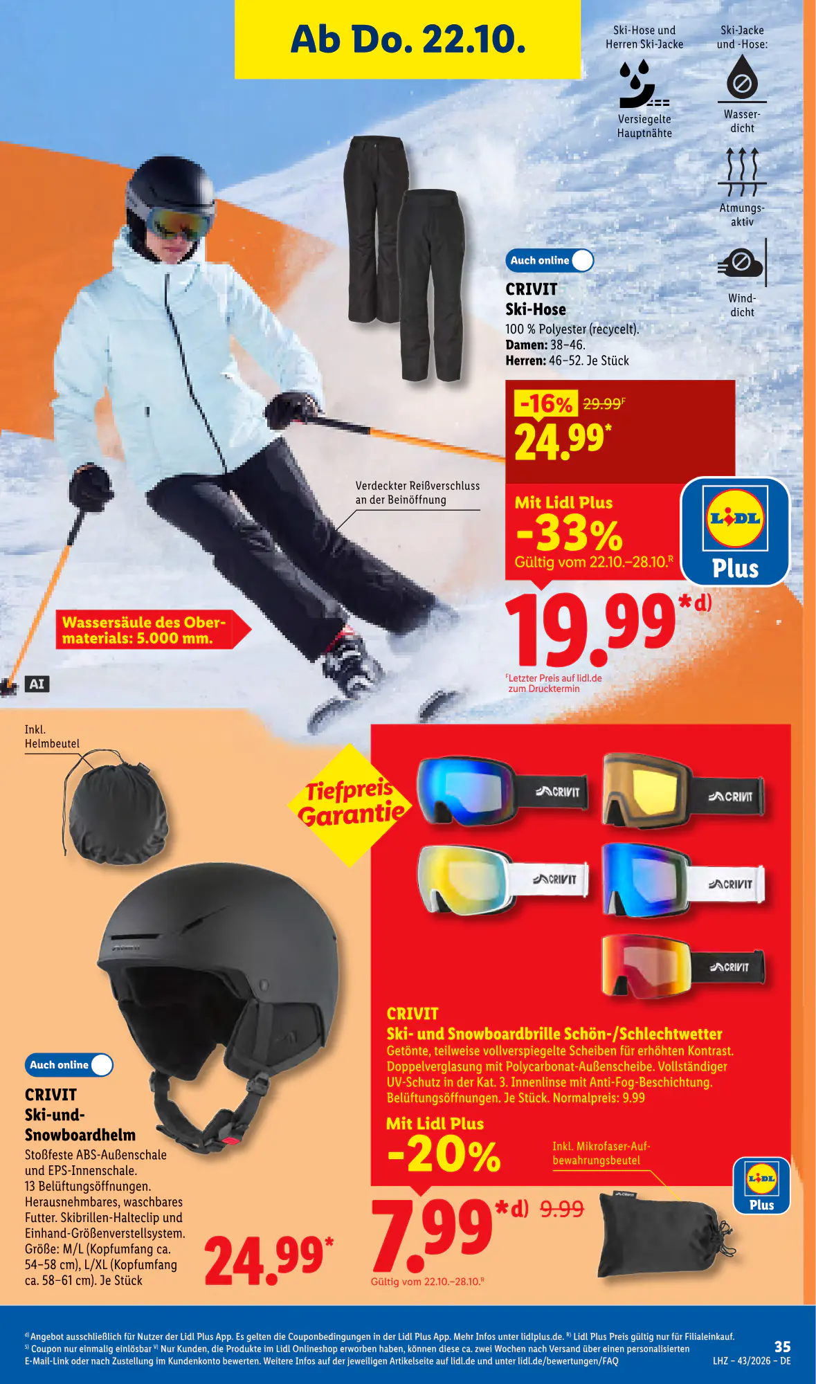 Lidl Prospekt (ab 19.10.2026) zum Blättern - Seite 55