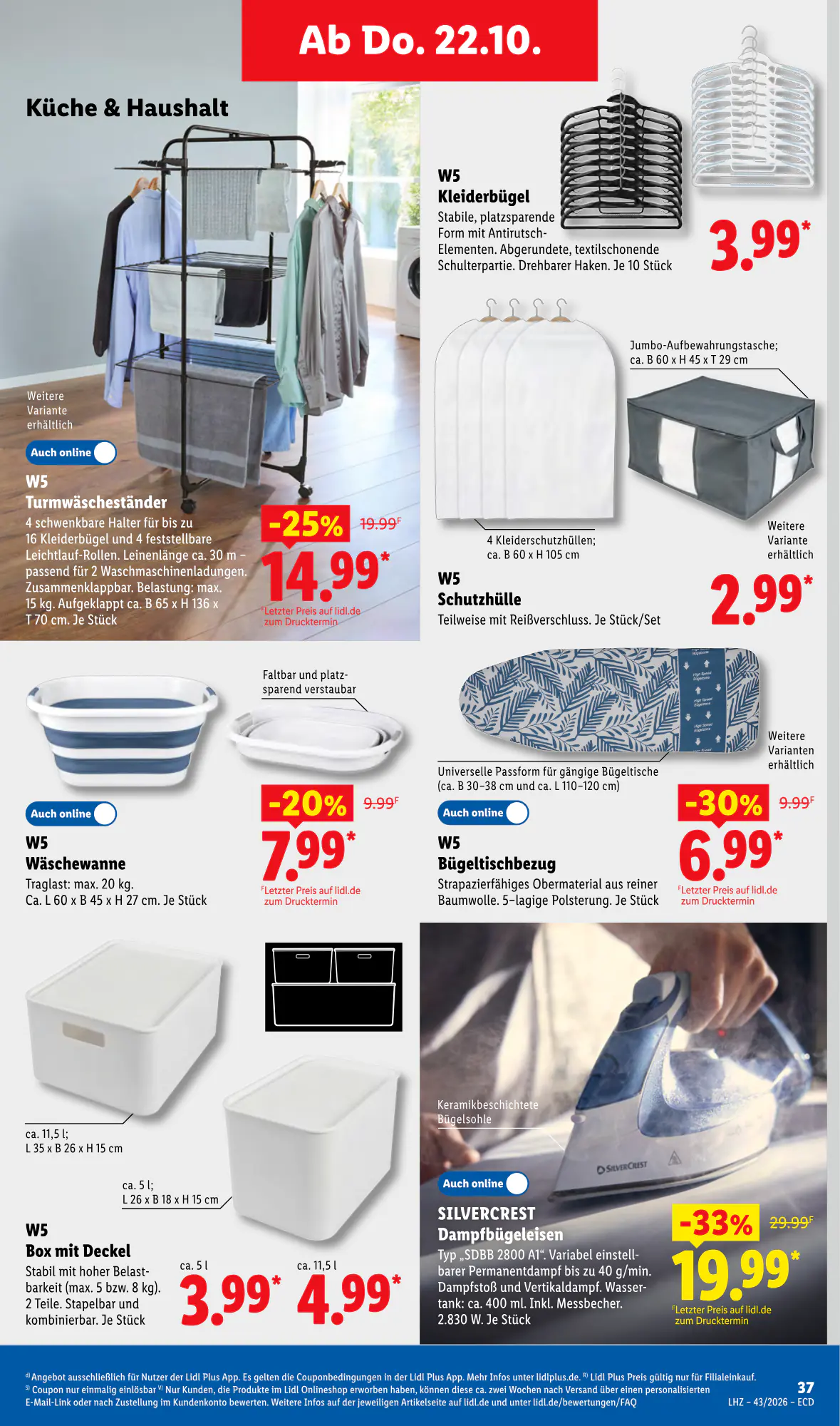 Lidl Prospekt (ab 19.10.2026) zum Blättern - Seite 57