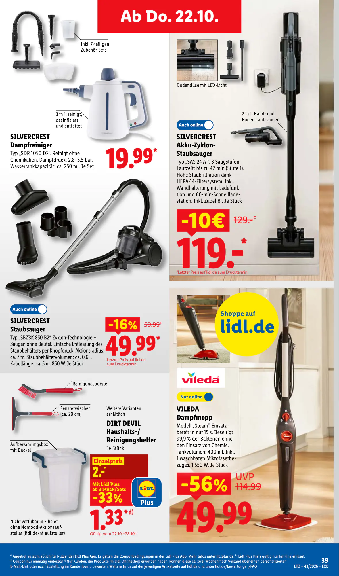 Lidl Prospekt (ab 19.10.2026) zum Blättern - Seite 59