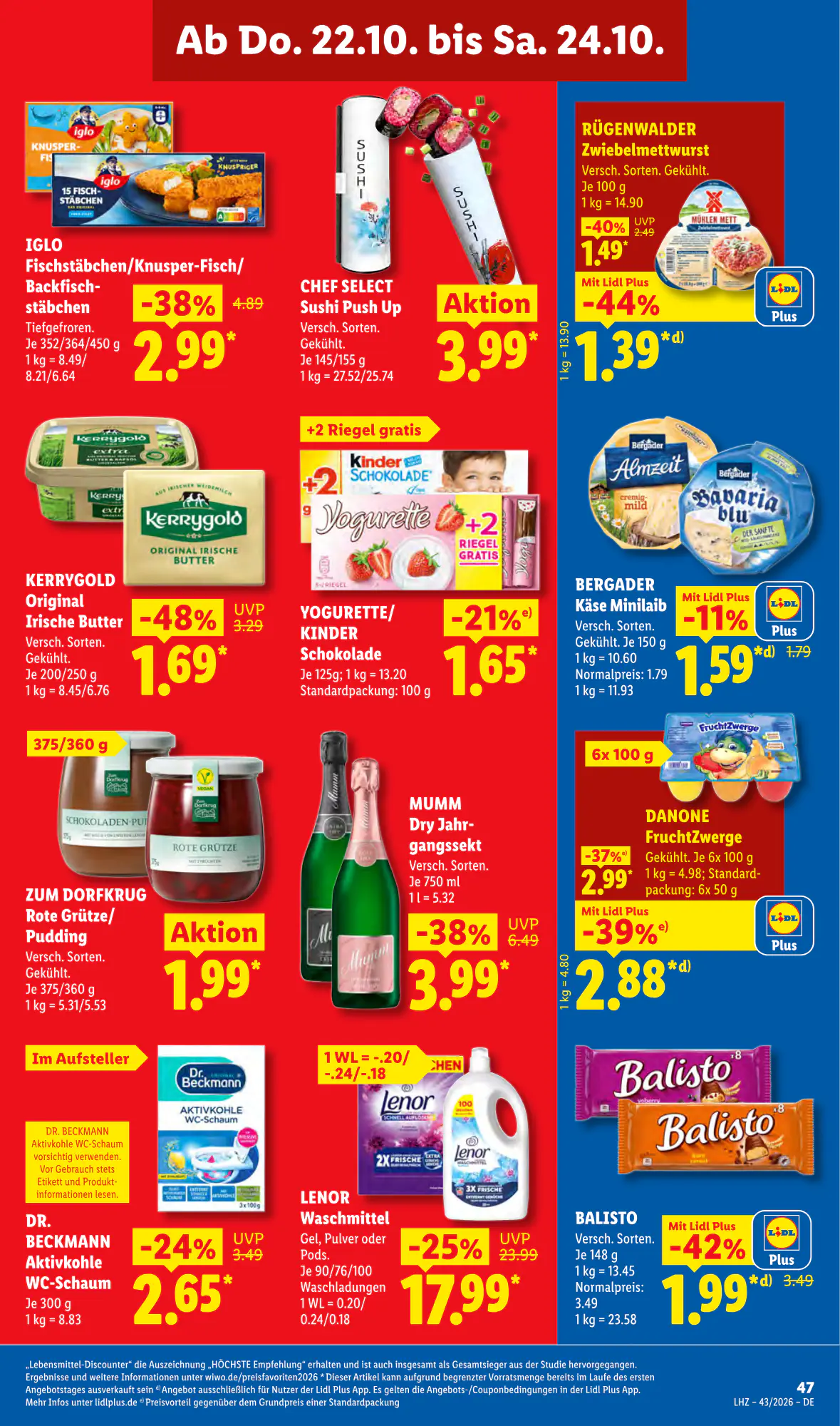 Lidl Prospekt (ab 19.10.2026) zum Blättern - Seite 69