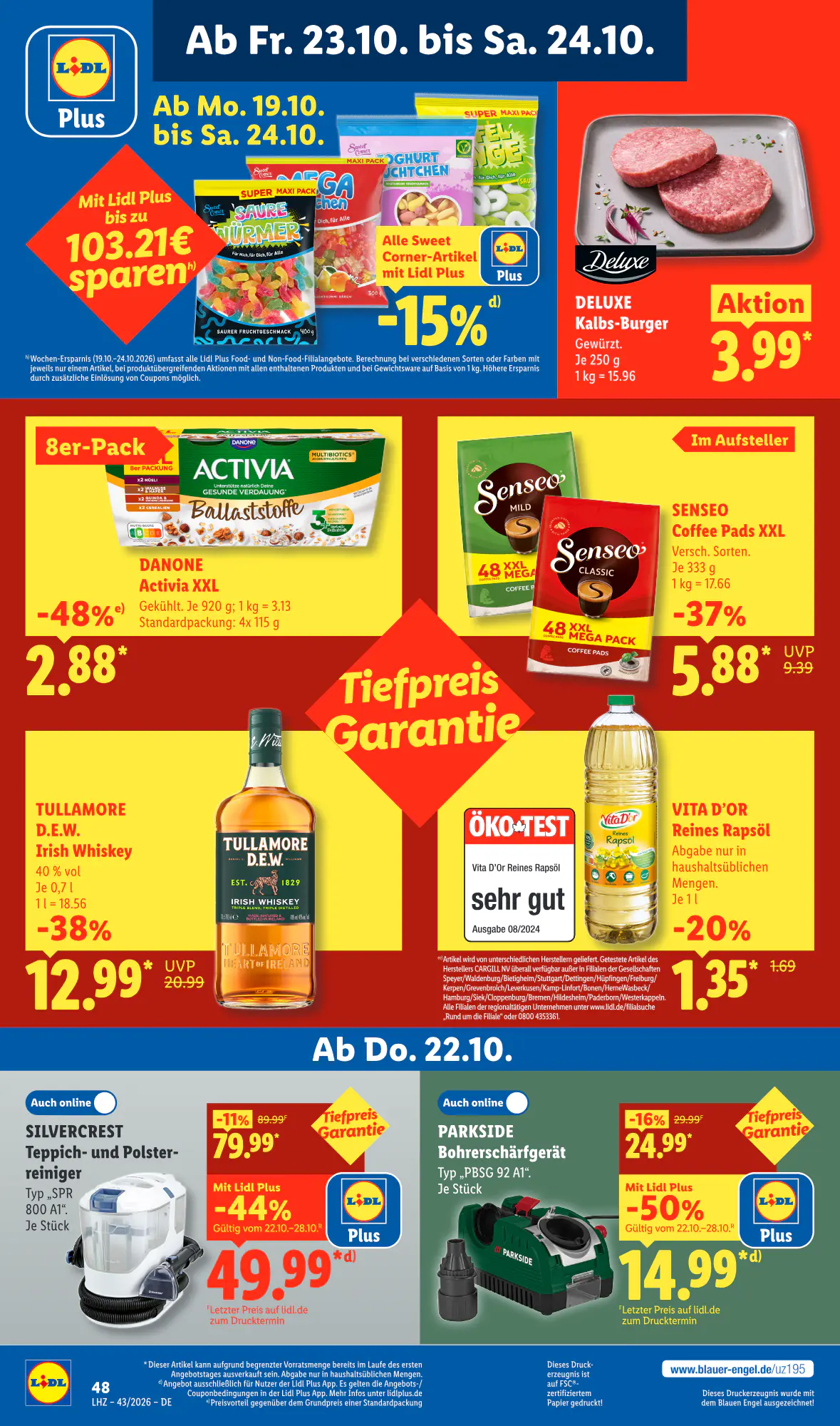 Lidl Prospekt (ab 19.10.2026) zum Blättern - Seite 72