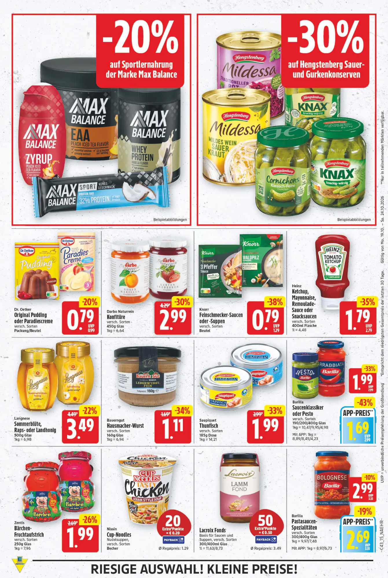 EDEKA Wucherpfennig Prospekt (ab 19.10.2026) zum Blättern - Seite 15