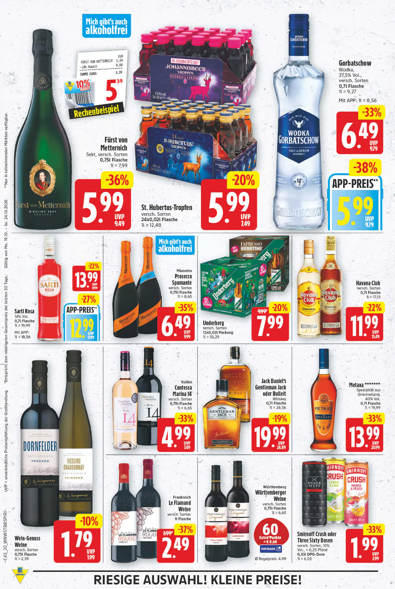 EDEKA Wucherpfennig Prospekt (ab 19.10.2026) zum Blättern - Seite 22