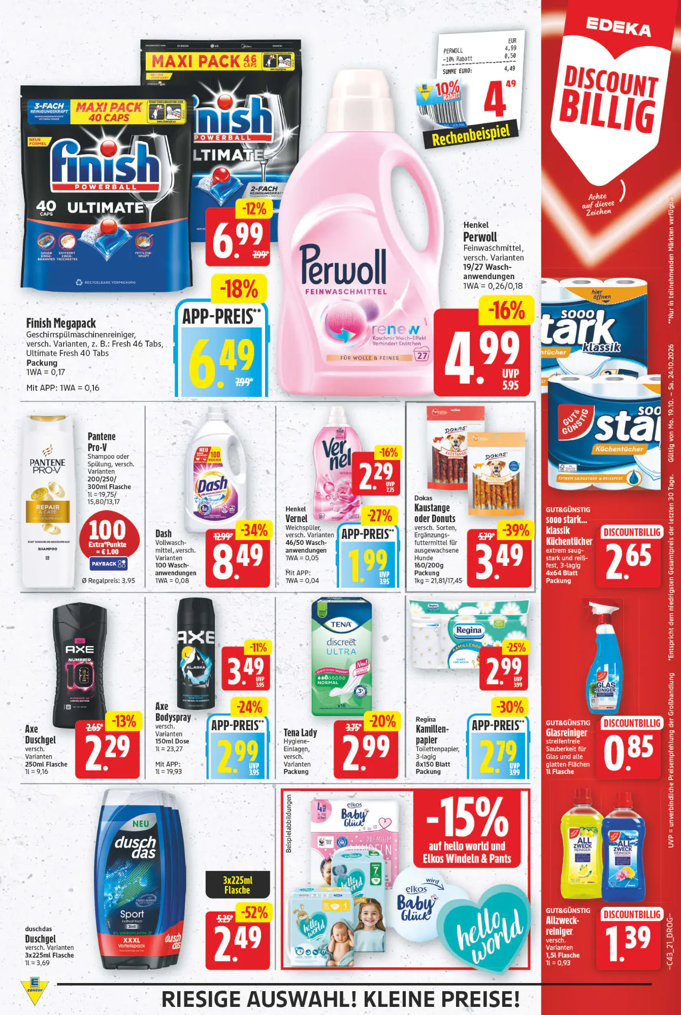 EDEKA Wucherpfennig Prospekt (ab 19.10.2026) zum Blättern - Seite 23