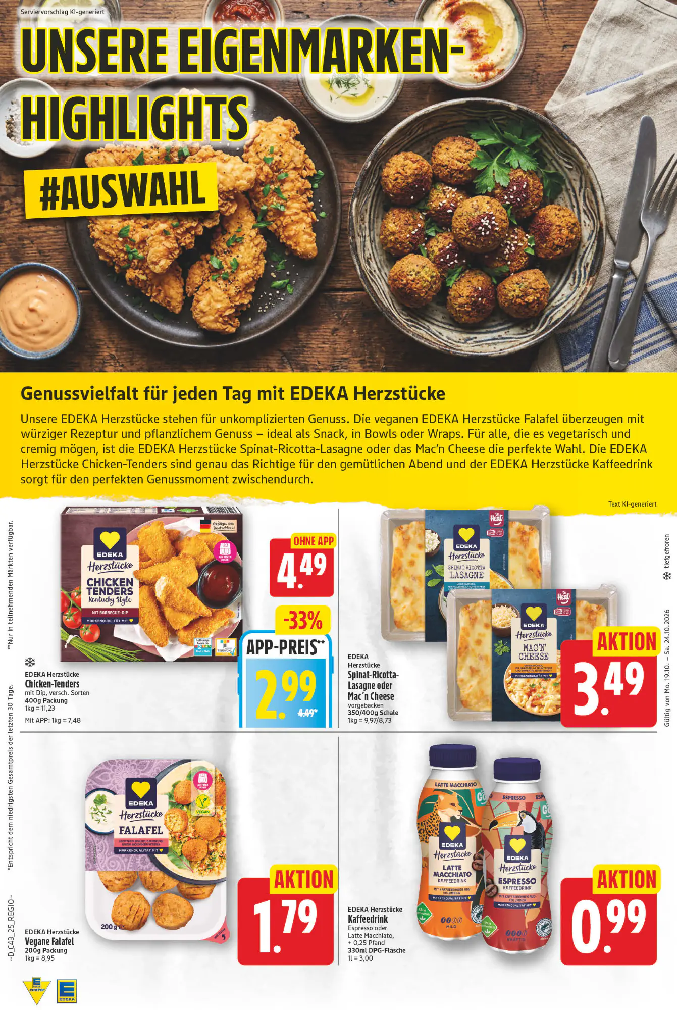 EDEKA Wucherpfennig Prospekt (ab 19.10.2026) zum Blättern - Seite 25