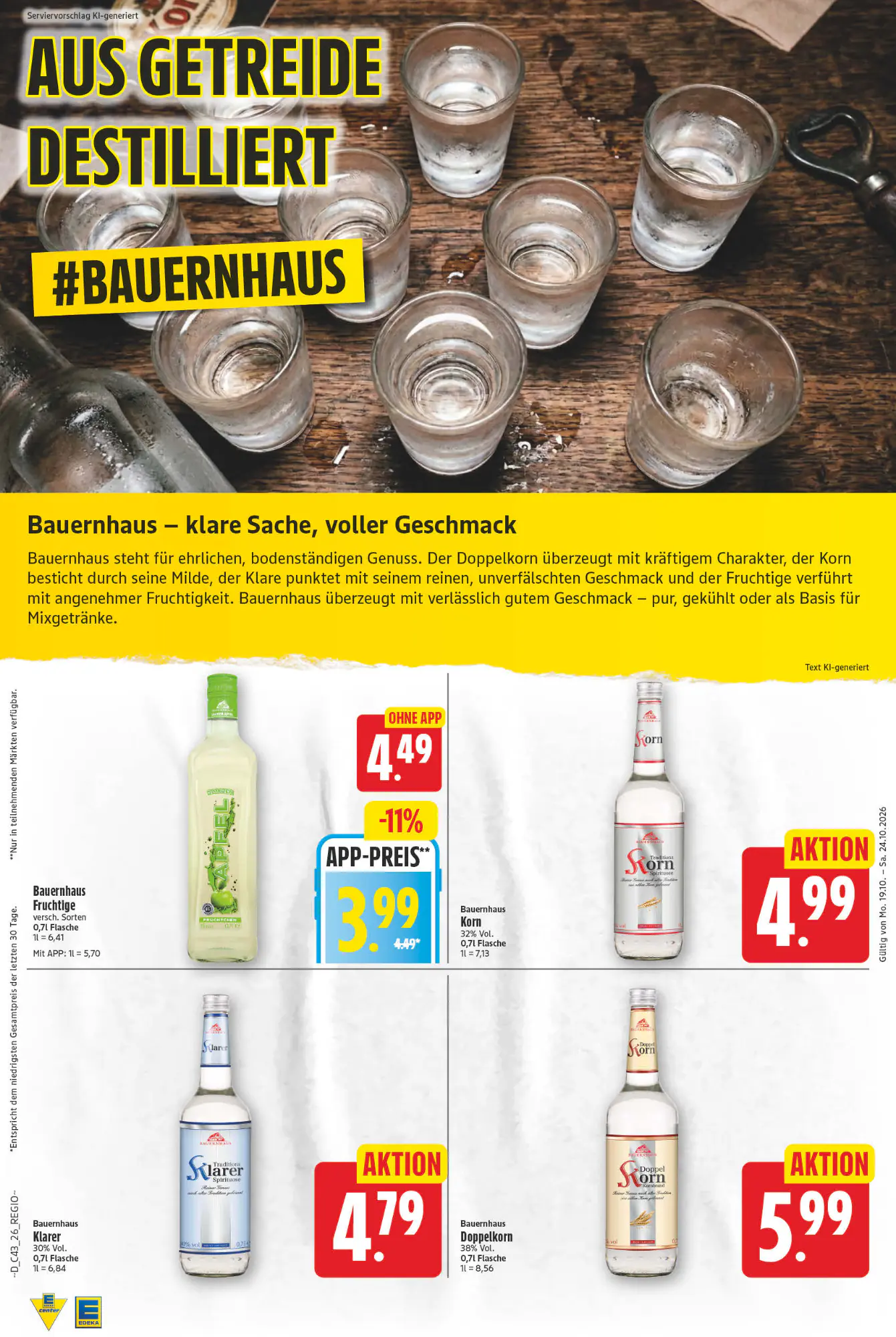 EDEKA Wucherpfennig Prospekt (ab 19.10.2026) zum Blättern - Seite 26