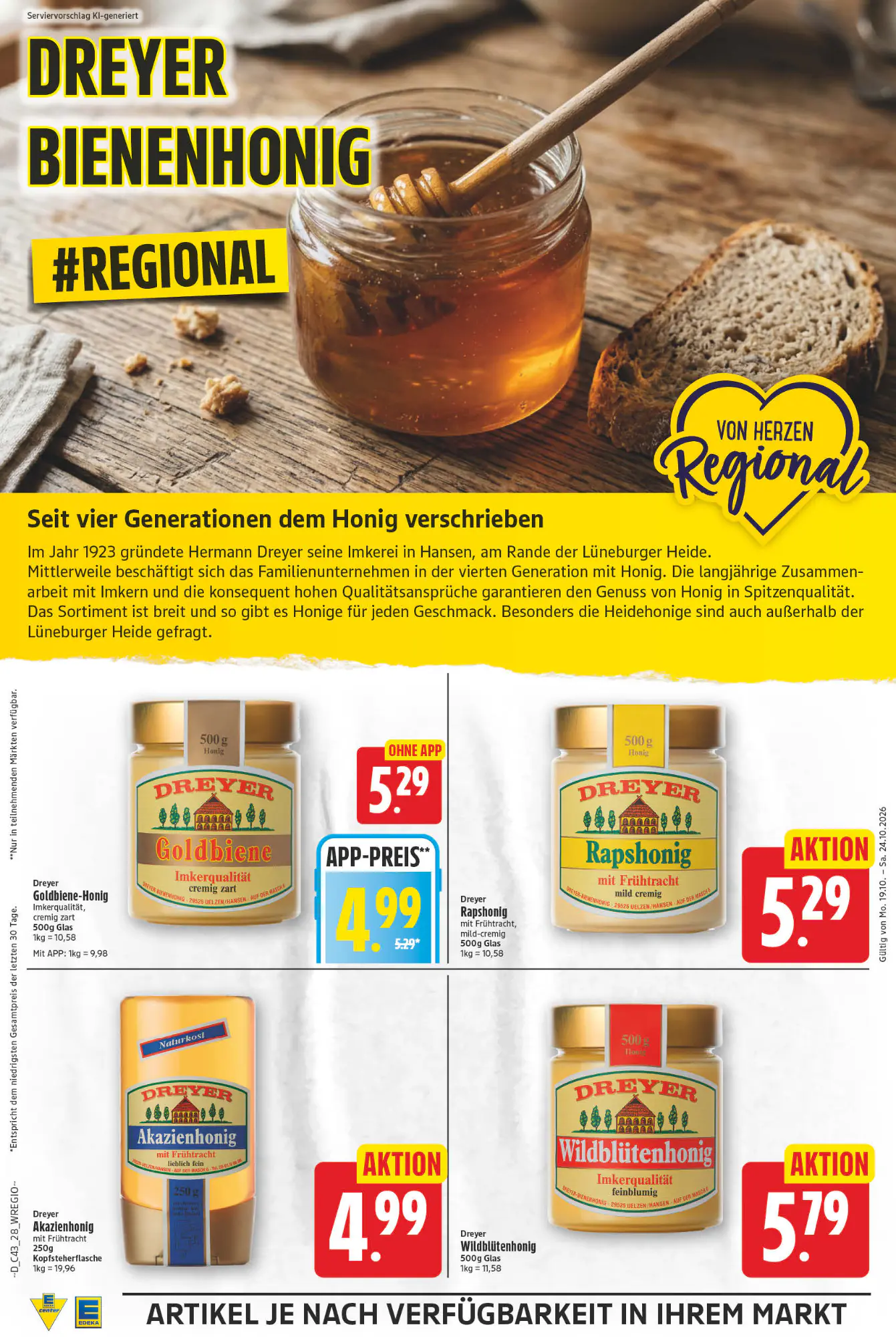 EDEKA Wucherpfennig Prospekt (ab 19.10.2026) zum Blättern - Seite 28