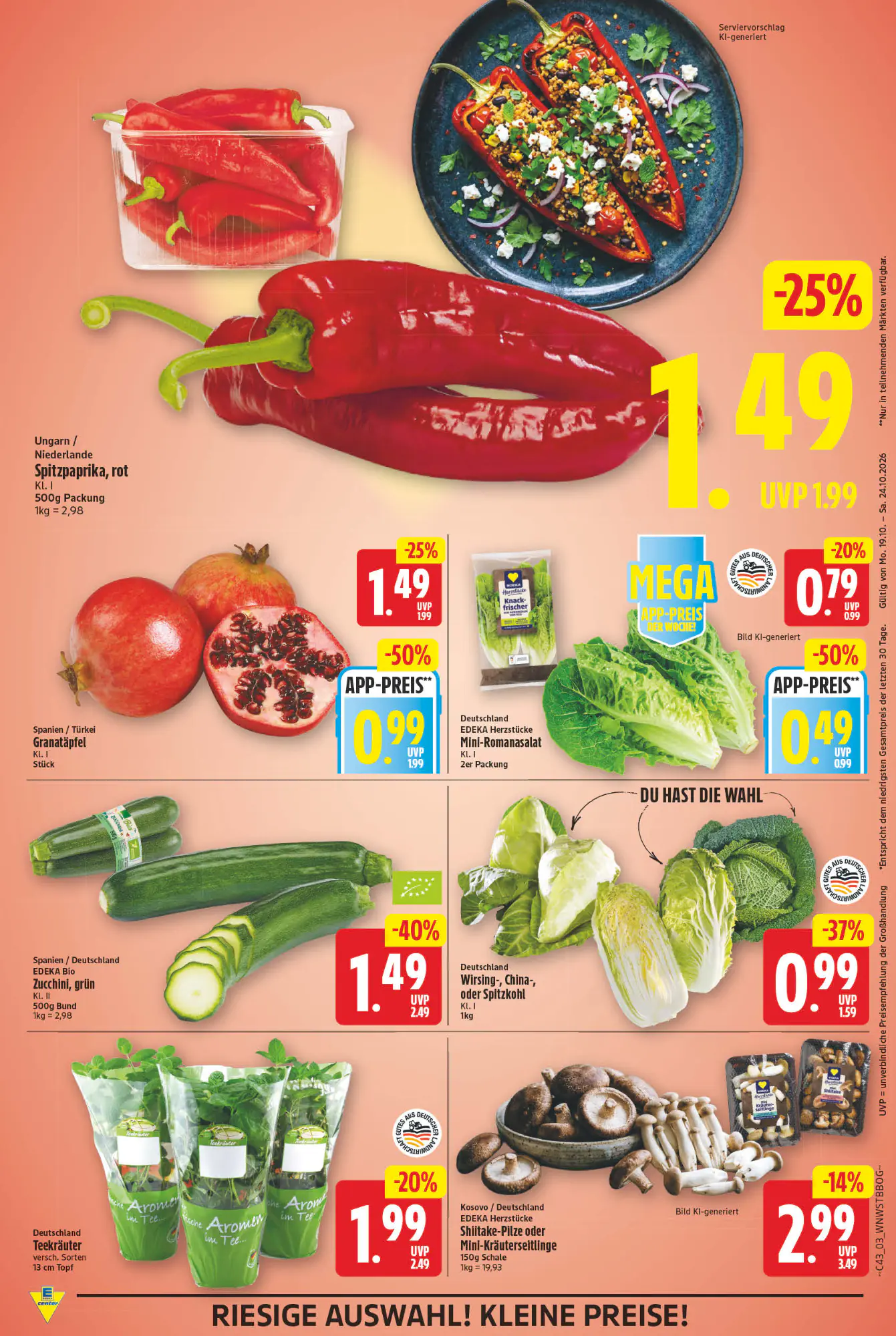 EDEKA Wucherpfennig Prospekt (ab 19.10.2026) zum Blättern - Seite 3
