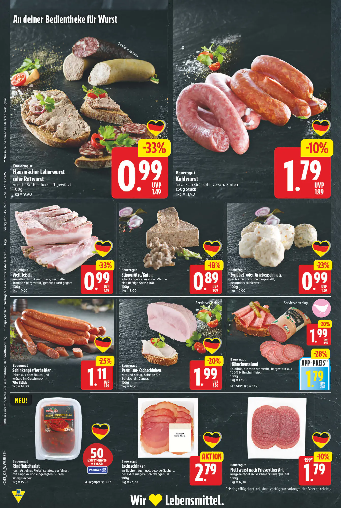 EDEKA Wucherpfennig Prospekt (ab 19.10.2026) zum Blättern - Seite 6