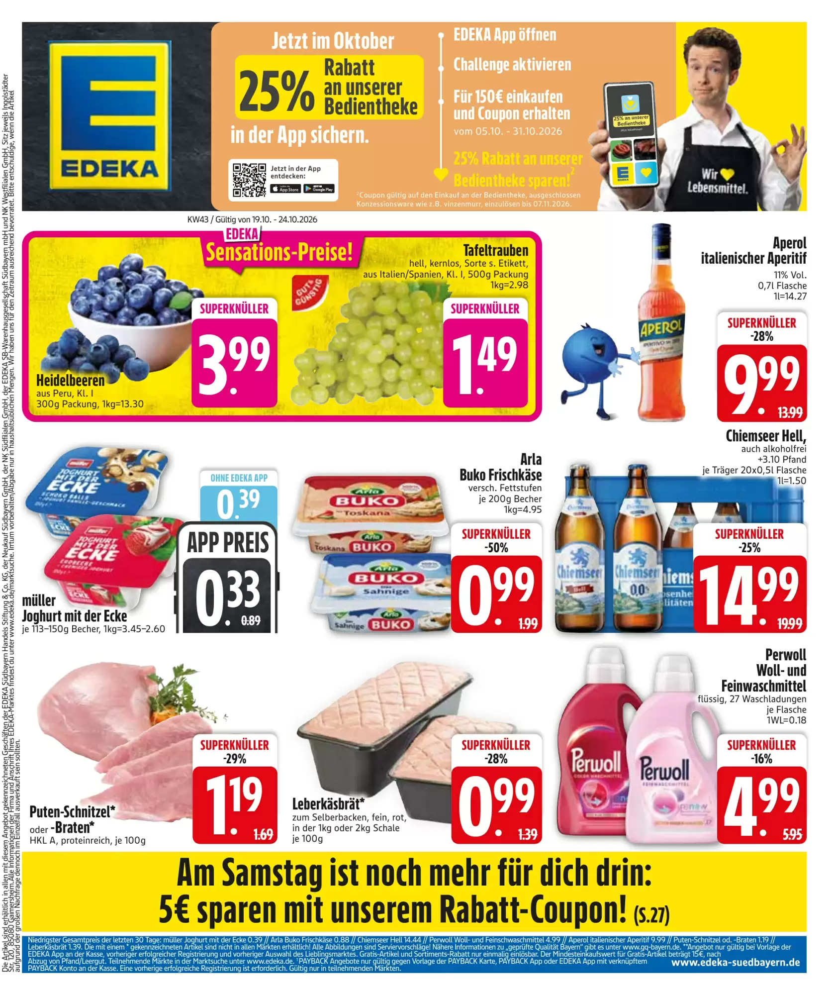 EDEKA Berger Prospekt (ab 19.10.2026) zum Blättern - Seite 3