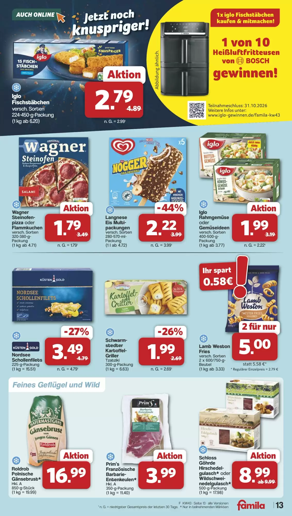 Famila Nord West Prospekt (ab 19.10.2026) zum Blättern - Seite 13