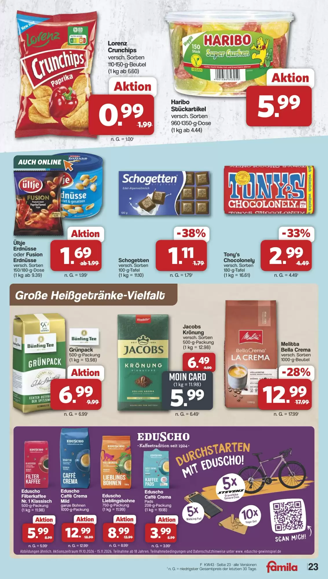 Famila Nord West Prospekt (ab 19.10.2026) zum Blättern - Seite 23