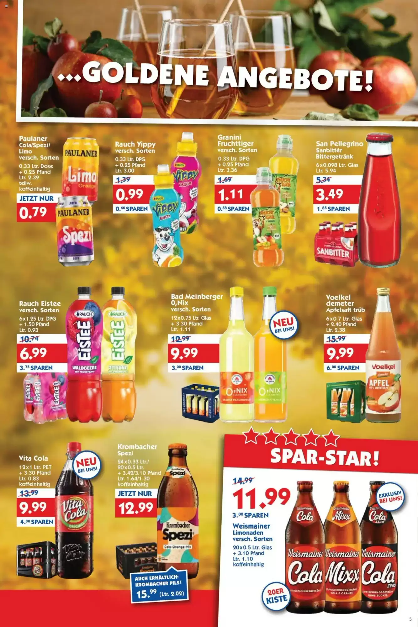 Hol'ab Getränkemarkt Prospekt (ab 19.10.2026) zum Blättern - Seite 5
