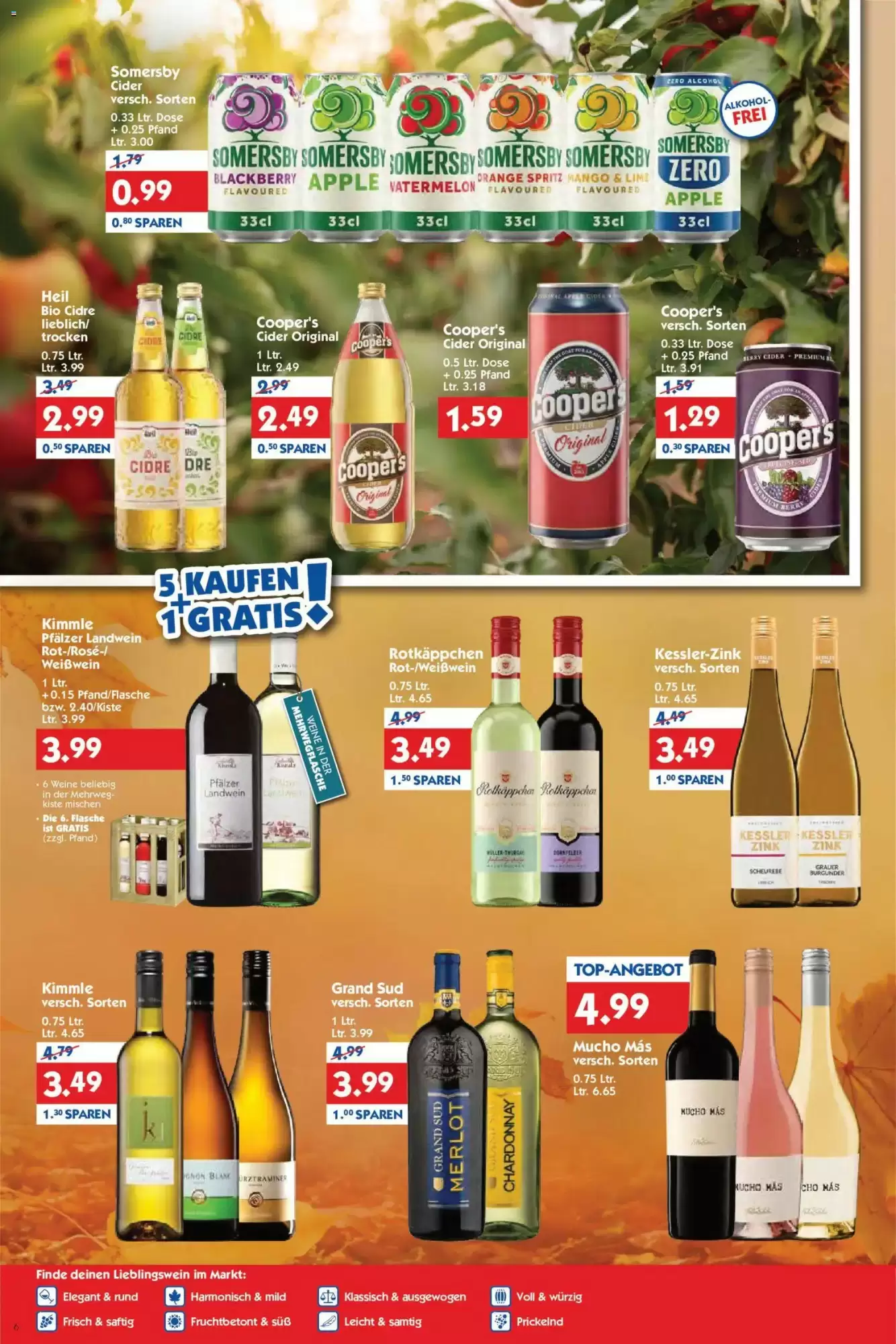 Hol'ab Getränkemarkt Prospekt (ab 19.10.2026) zum Blättern - Seite 6