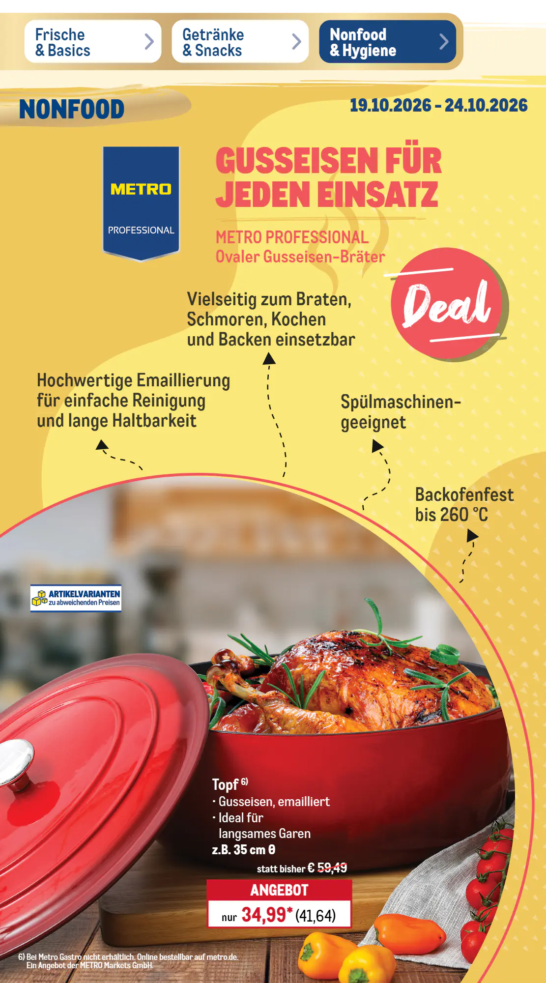 METRO Prospekt (ab 19.10.2026) zum Blättern - Seite 8
