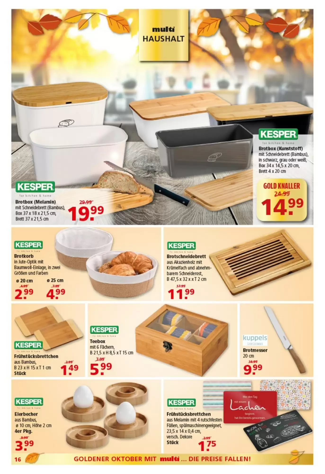Multi Markt Prospekt (ab 19.10.2026) zum Blättern - Seite 16