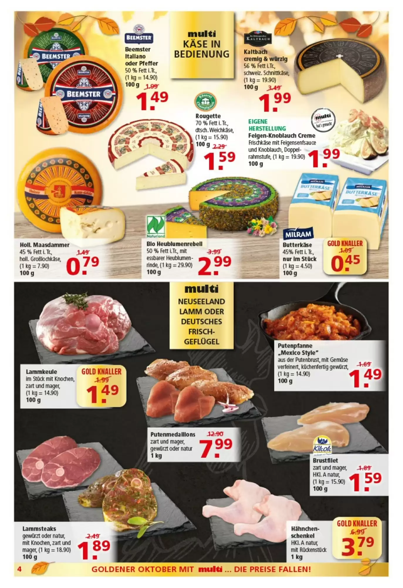 Multi Markt Prospekt (ab 19.10.2026) zum Blättern - Seite 4
