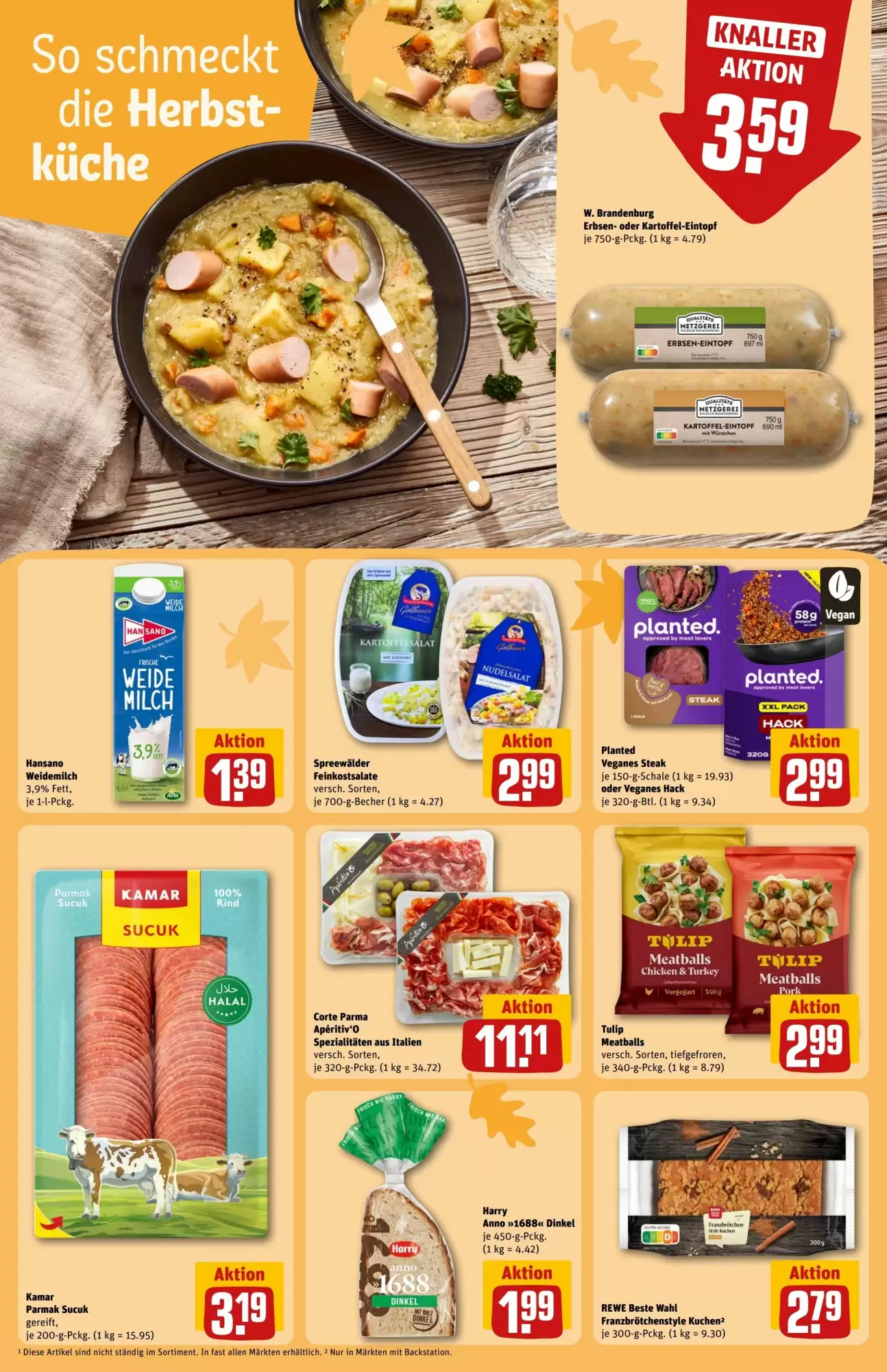 REWE Center Prospekt (ab 19.10.2026) zum Blättern - Seite 21