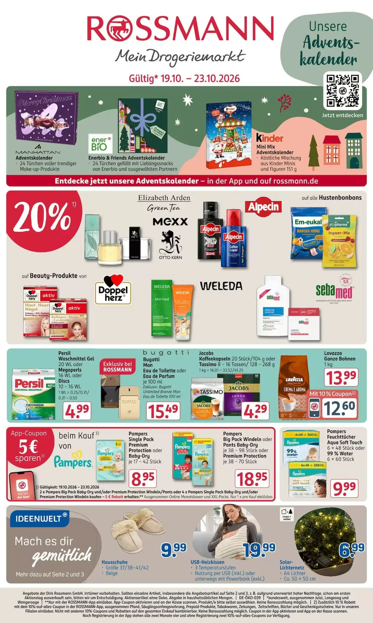 Rossmann Prospekt (ab 19.10.2026) zum Blättern - Seite 1