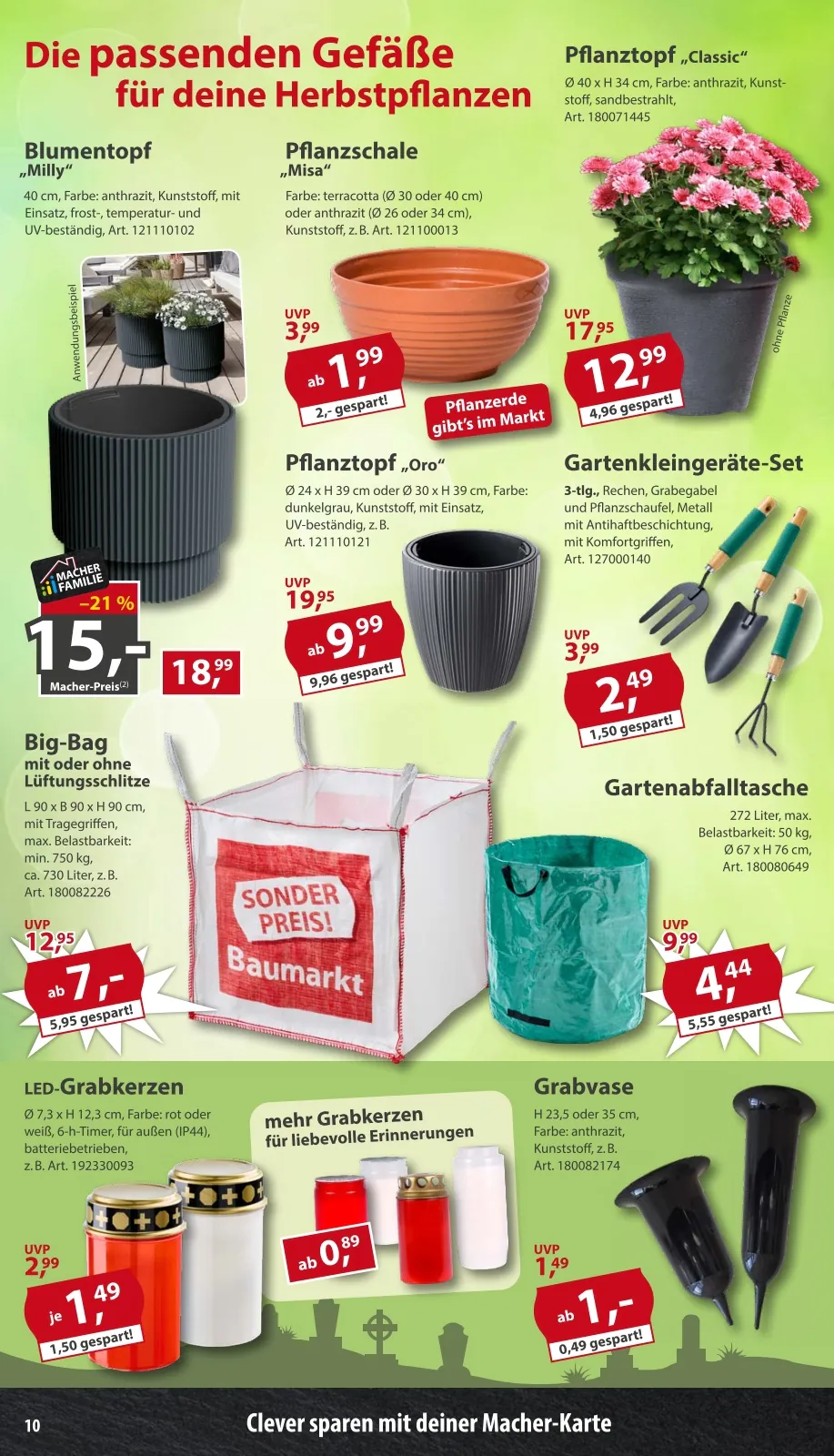 Sonderpreis Baumarkt Prospekt (ab 19.10.2026) zum Blättern - Seite 10