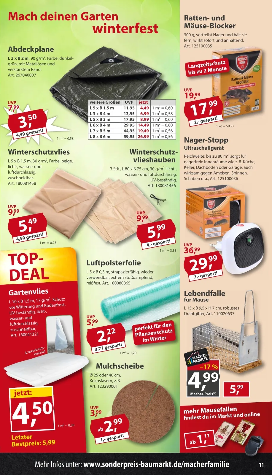 Sonderpreis Baumarkt Prospekt (ab 19.10.2026) zum Blättern - Seite 11