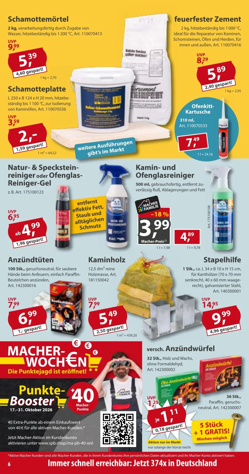 Sonderpreis Baumarkt Prospekt (ab 19.10.2026) zum Blättern - Seite 6