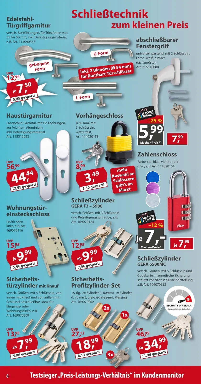 Sonderpreis Baumarkt Prospekt (ab 19.10.2026) zum Blättern - Seite 8