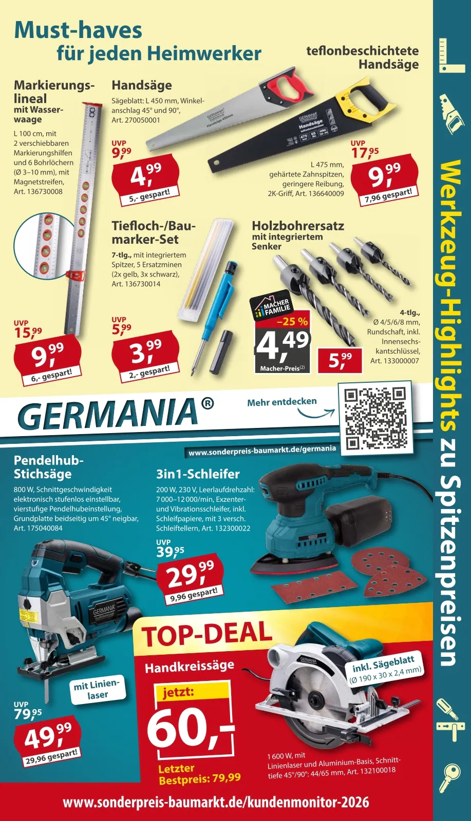 Sonderpreis Baumarkt Prospekt (ab 19.10.2026) zum Blättern - Seite 9
