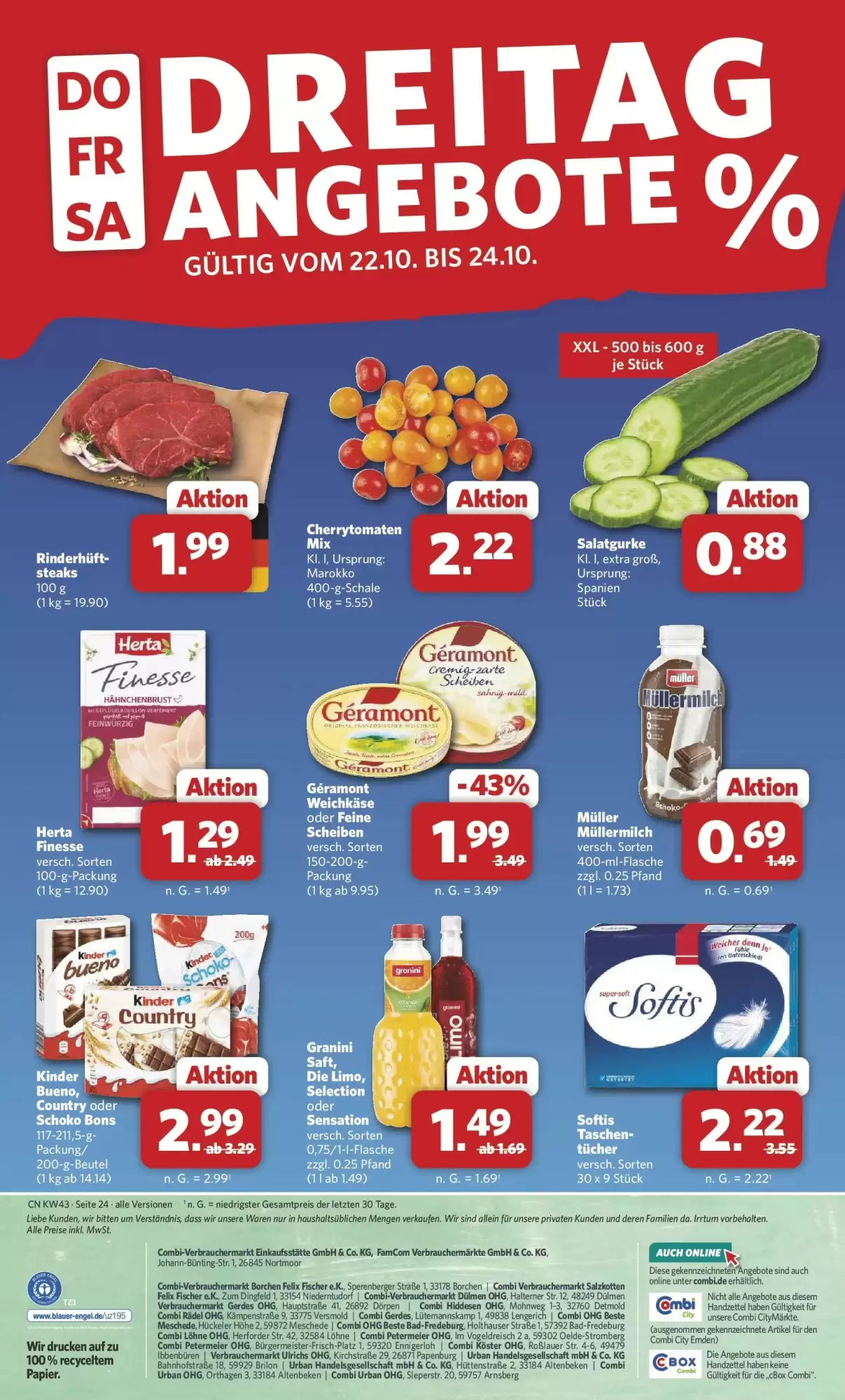 Combi Prospekt (ab 19.10.2026) zum Blättern - Seite 24