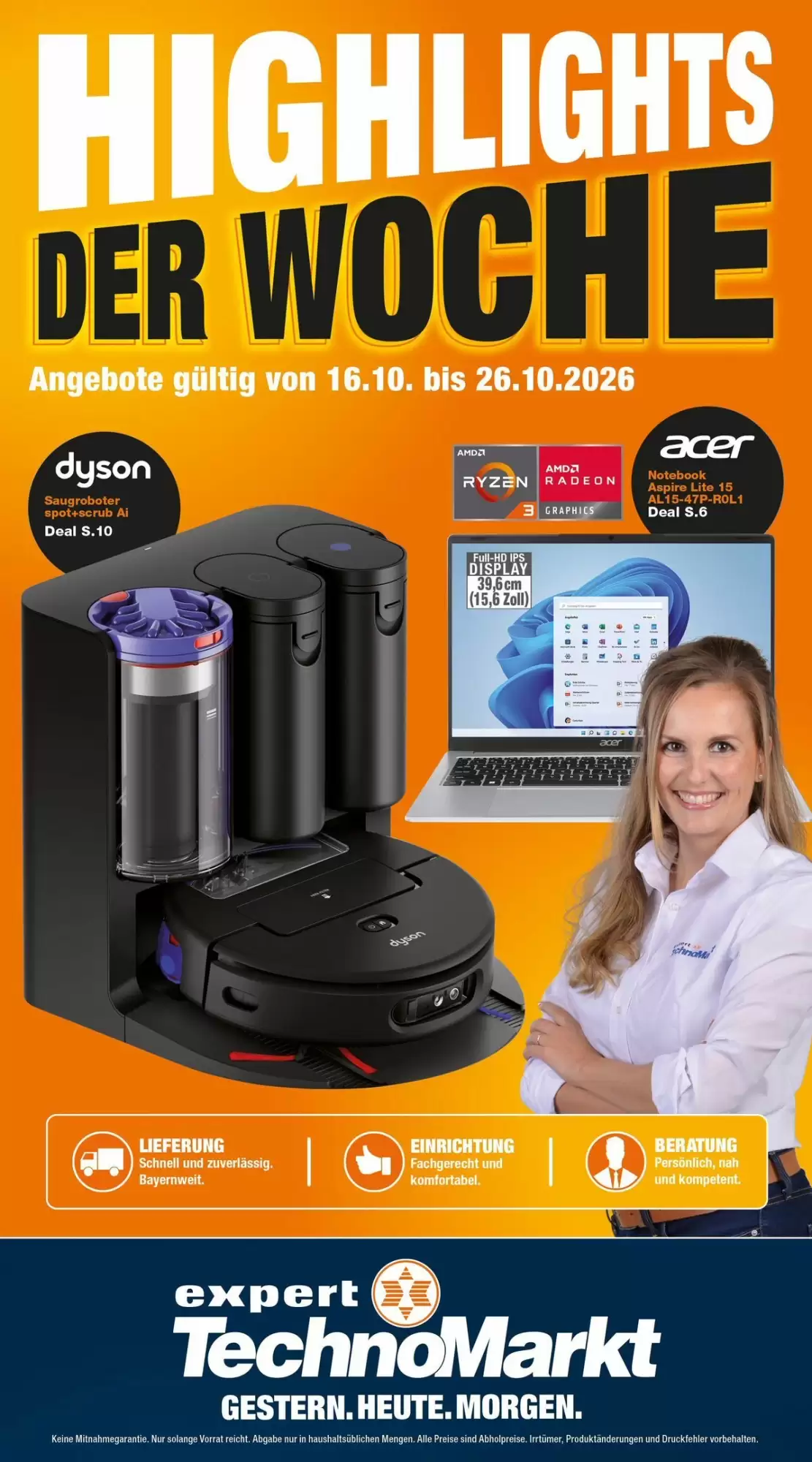 Expert Technomarkt Prospekt (ab 19.10.2026) zum Blättern - Seite 1