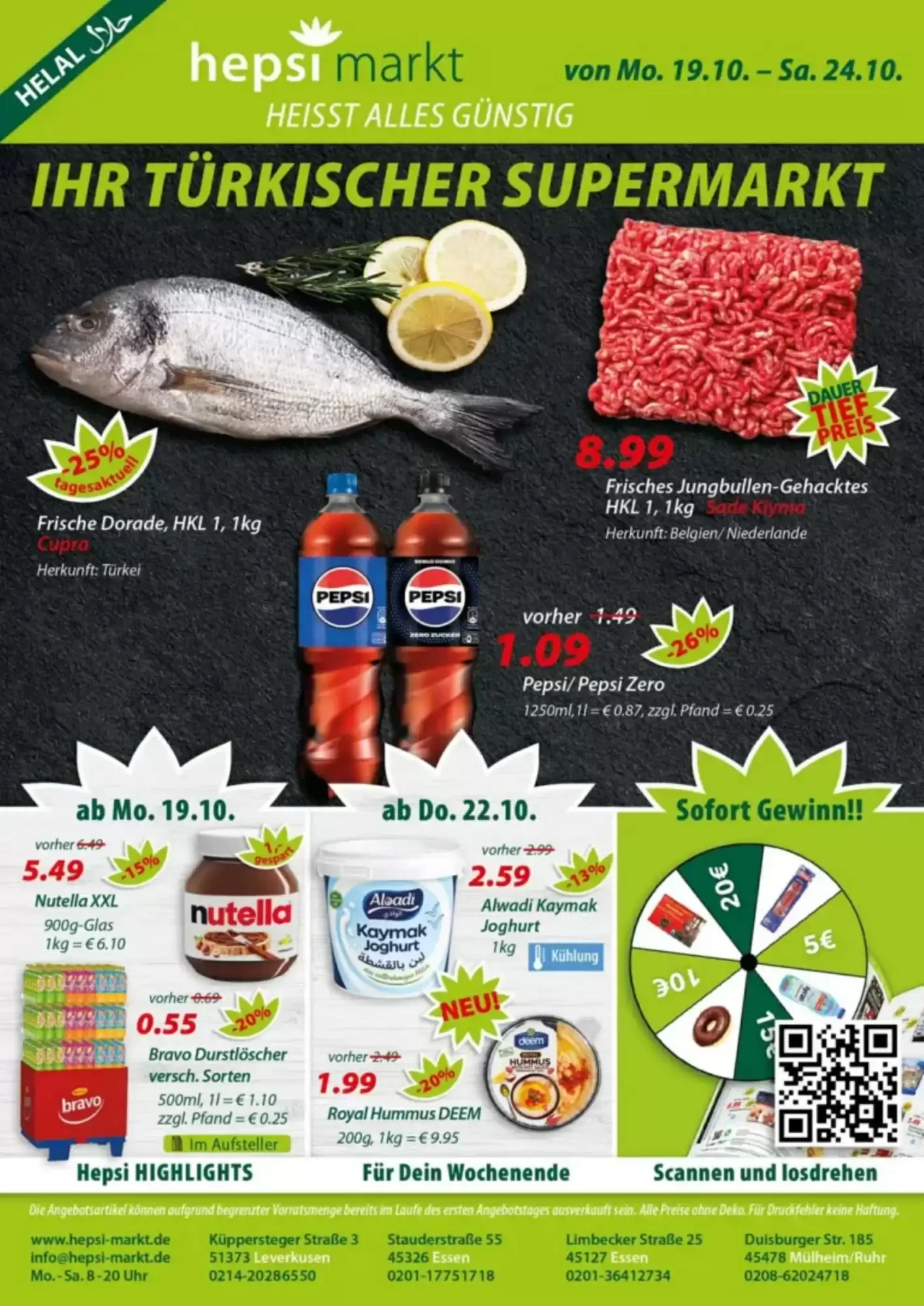 Hepsi-Markt Prospekt (ab 19.10.2026) zum Blättern - Seite 1