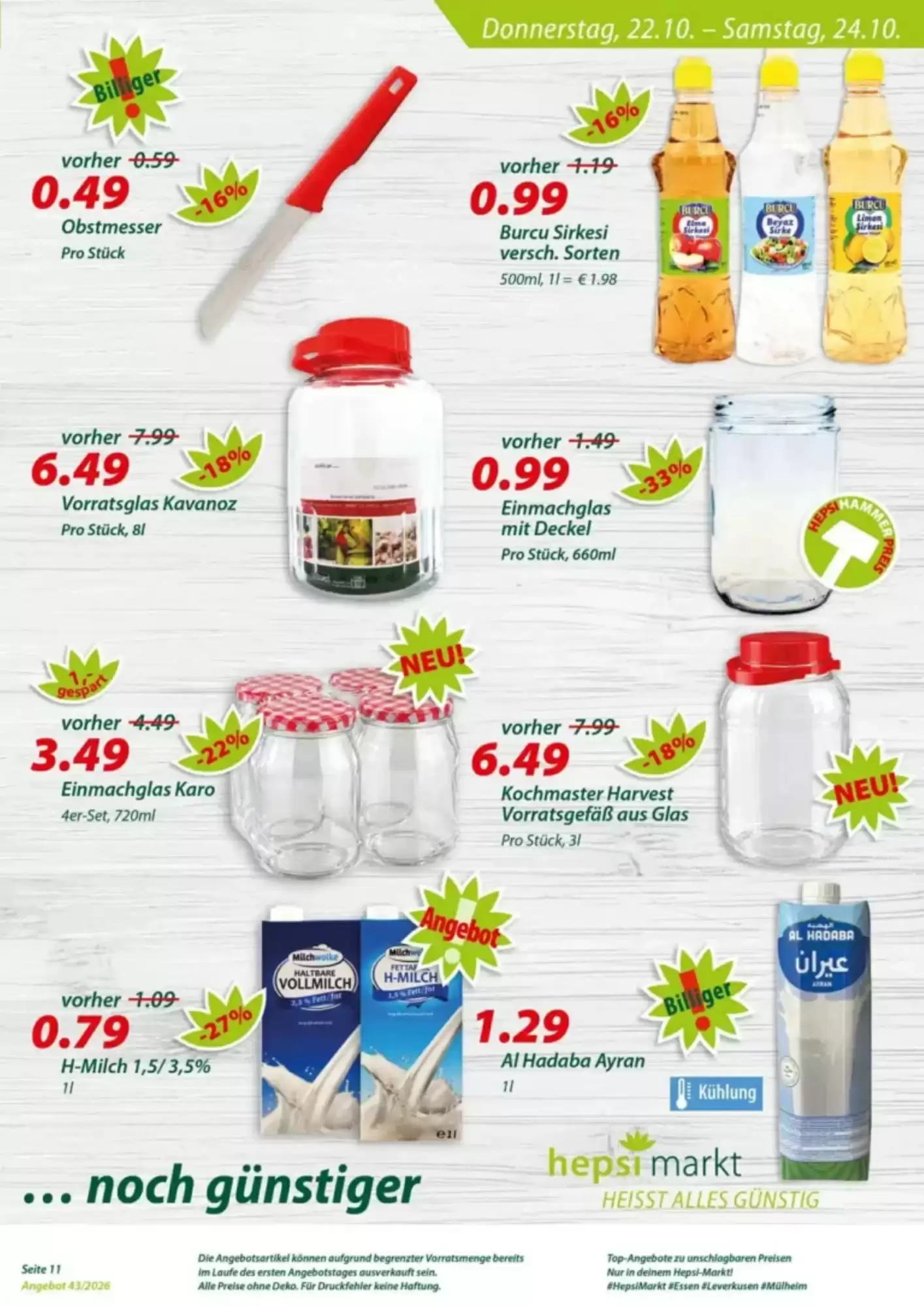 Hepsi-Markt Prospekt (ab 19.10.2026) zum Blättern - Seite 11