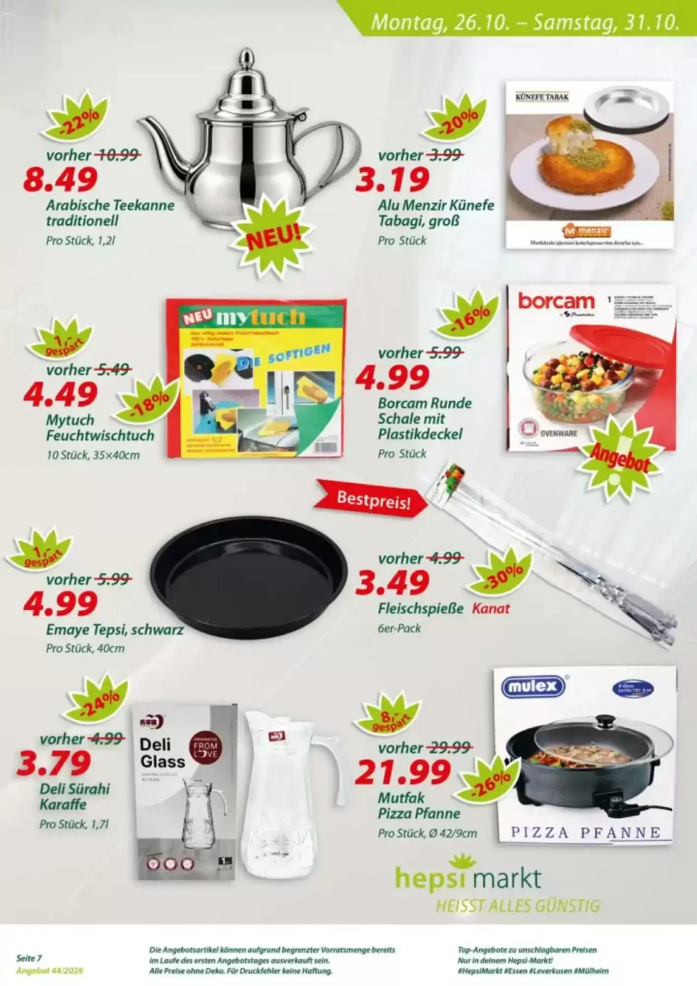 Hepsi-Markt Prospekt (ab 19.10.2026) zum Blättern - Seite 19