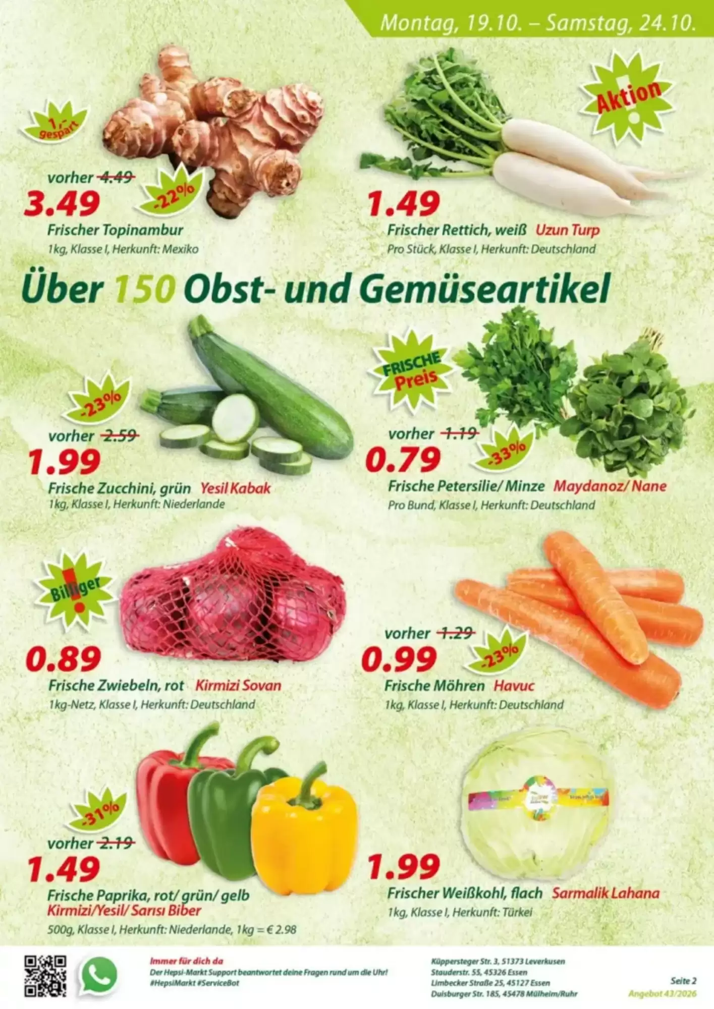 Hepsi-Markt Prospekt (ab 19.10.2026) zum Blättern - Seite 2
