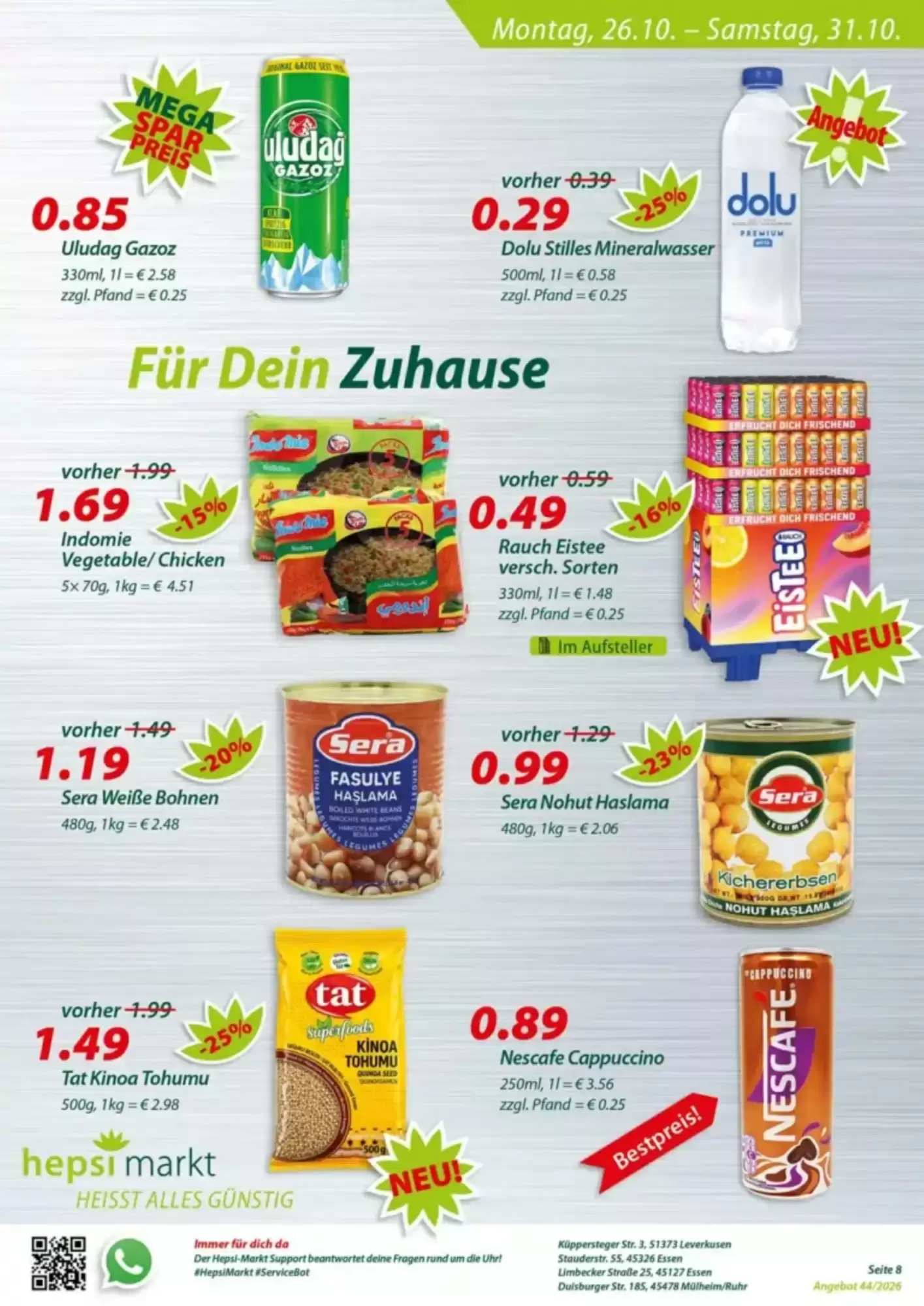 Hepsi-Markt Prospekt (ab 19.10.2026) zum Blättern - Seite 20