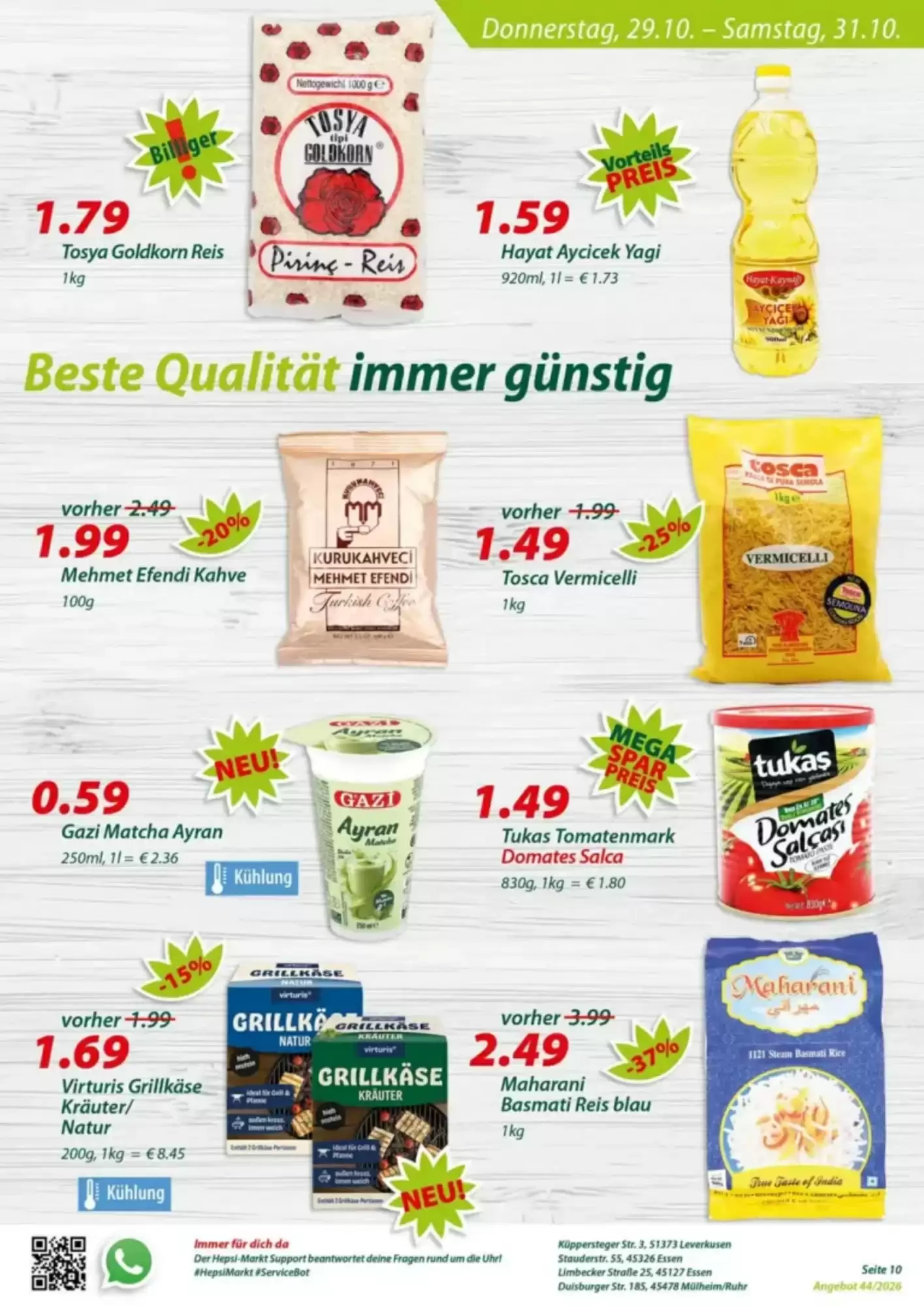 Hepsi-Markt Prospekt (ab 19.10.2026) zum Blättern - Seite 22