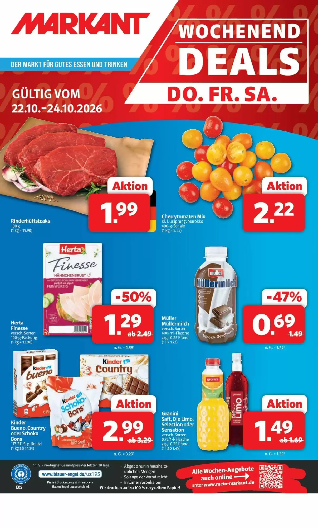 Markant Markt Prospekt (ab 19.10.2026) zum Blättern - Seite 12